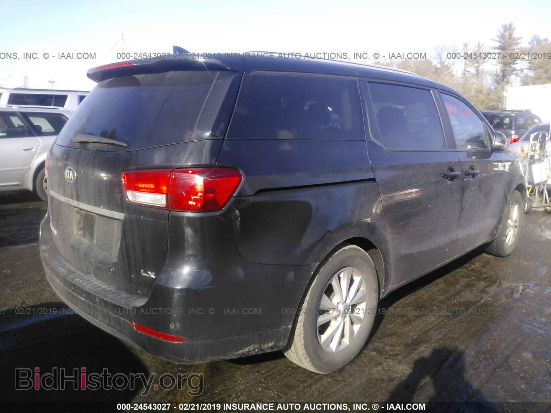 2015 KIA SEDONA - VIN: KNDMB5C19F6036742 - Фото 4