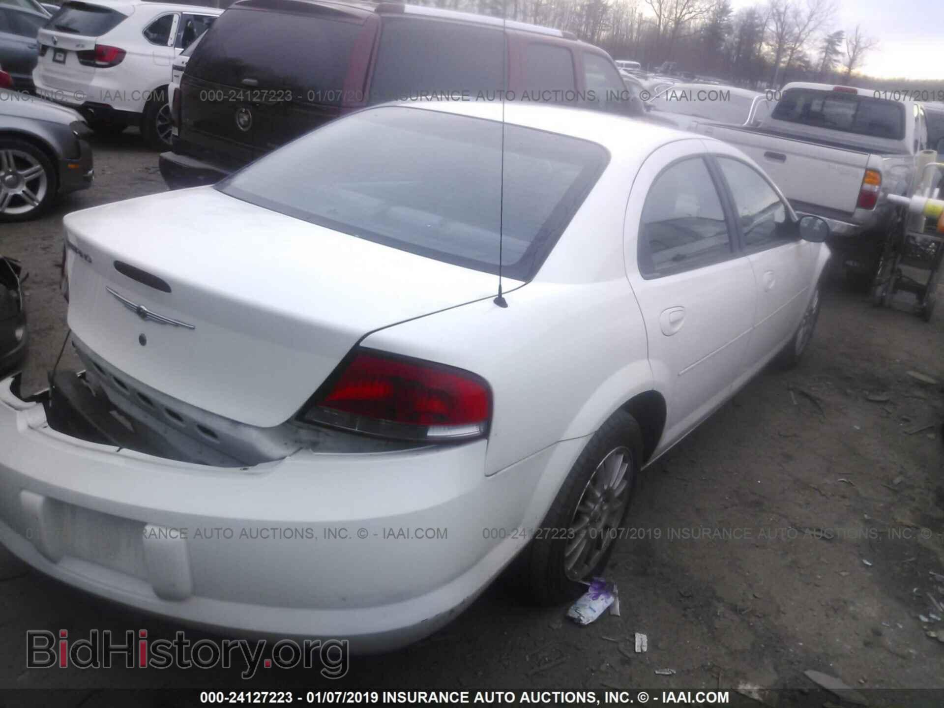 2004 CHRYSLER SEBRING - VIN: 1C3EL46X14N228885 - Фото 4