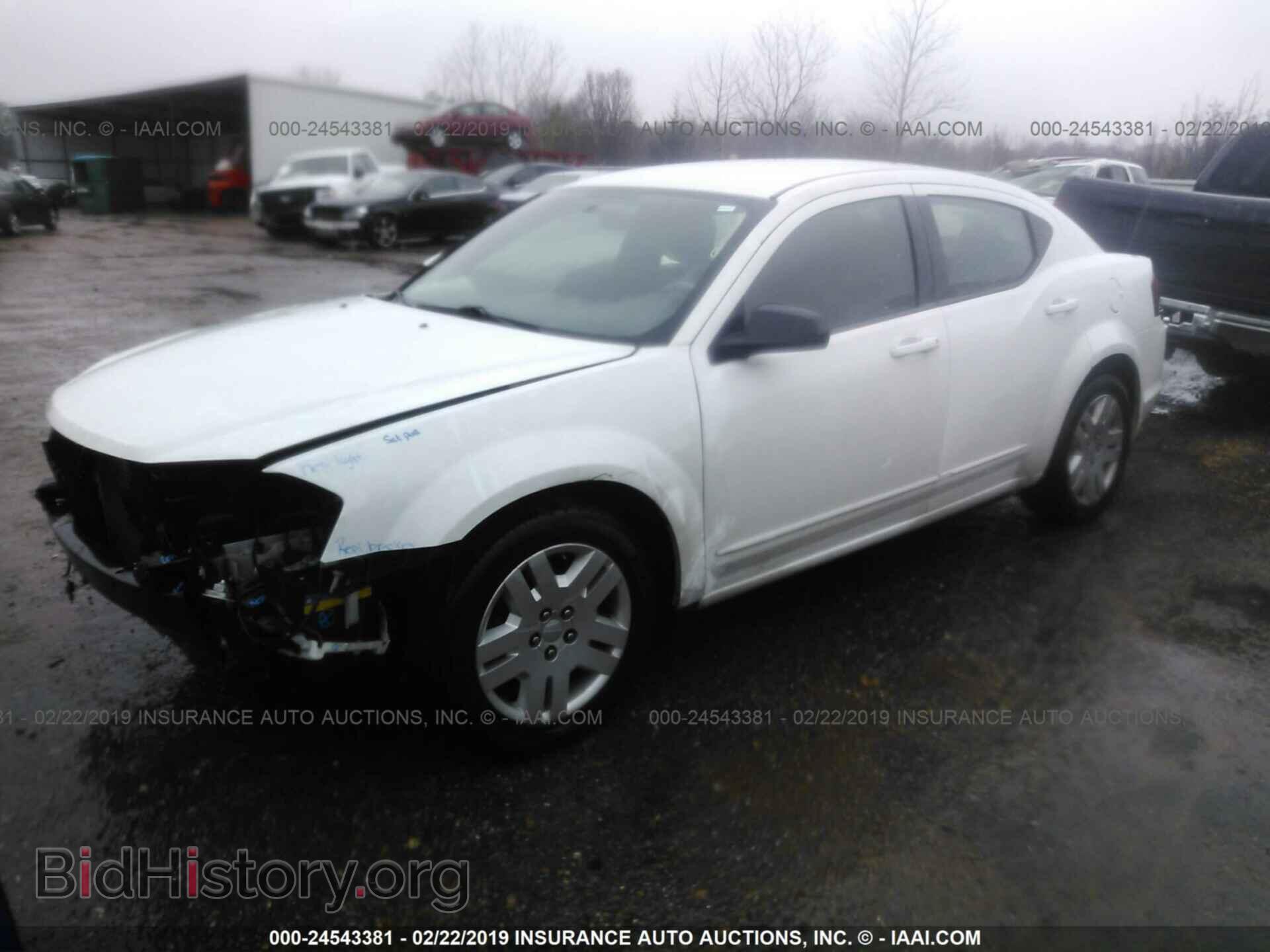 2012 DODGE AVENGER - VIN: 1C3CDZAB8CN323651 - Фото 2
