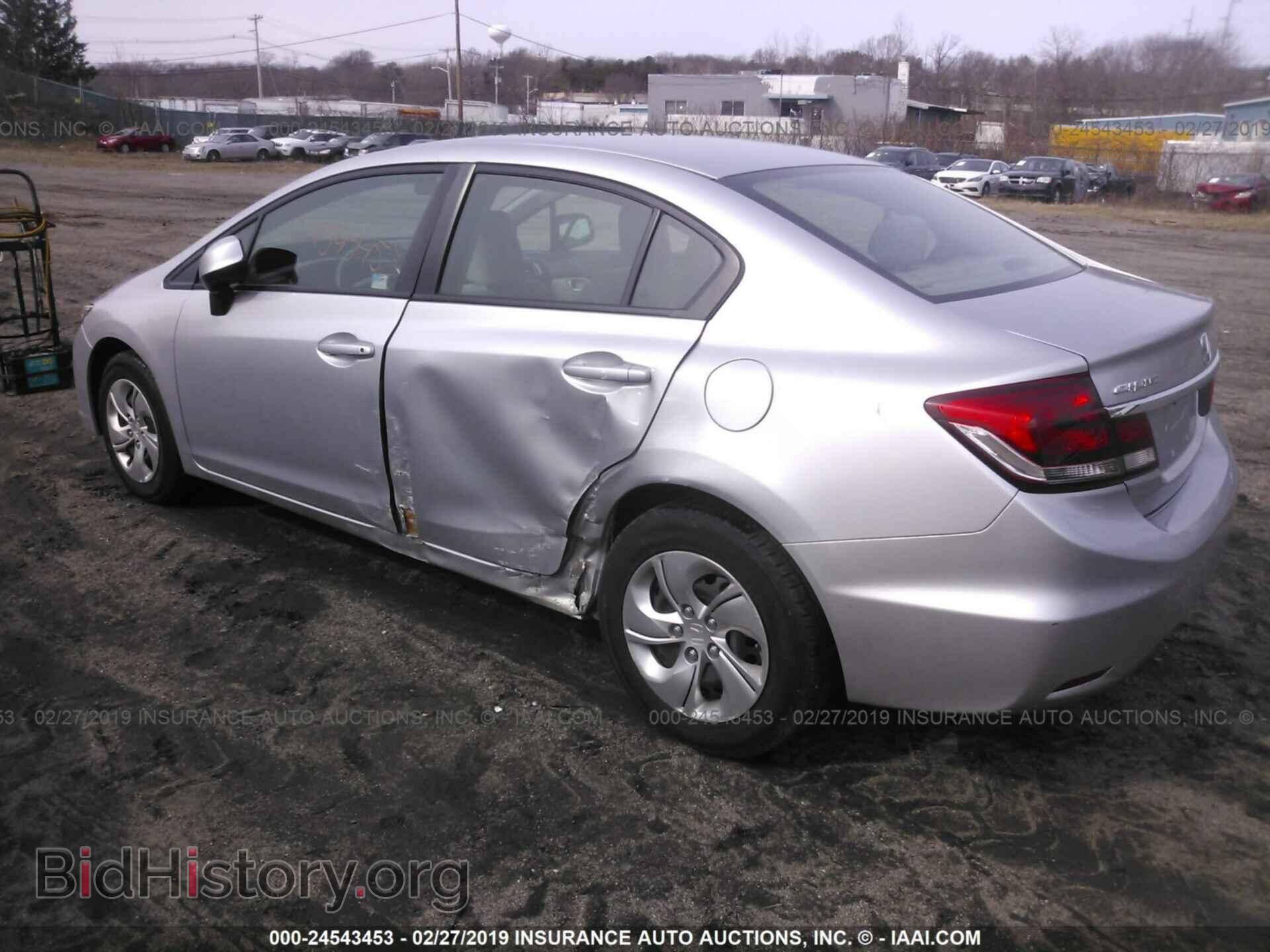 2013 HONDA CIVIC - VIN: 19XFB2F57DE218288 - Фото 3