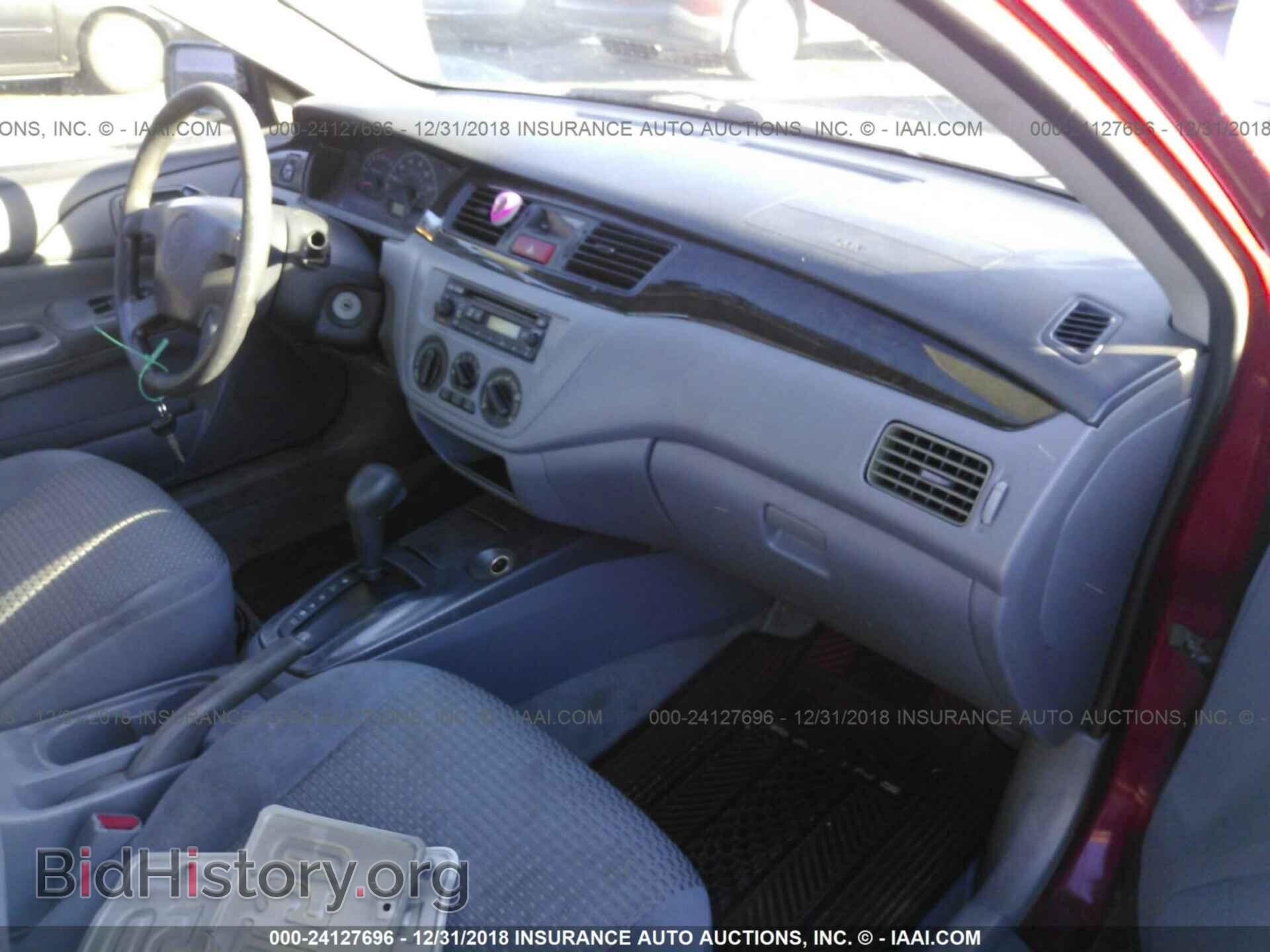 2003 MITSUBISHI LANCER - VIN: JA3AJ26E93U081723 - Фото 5