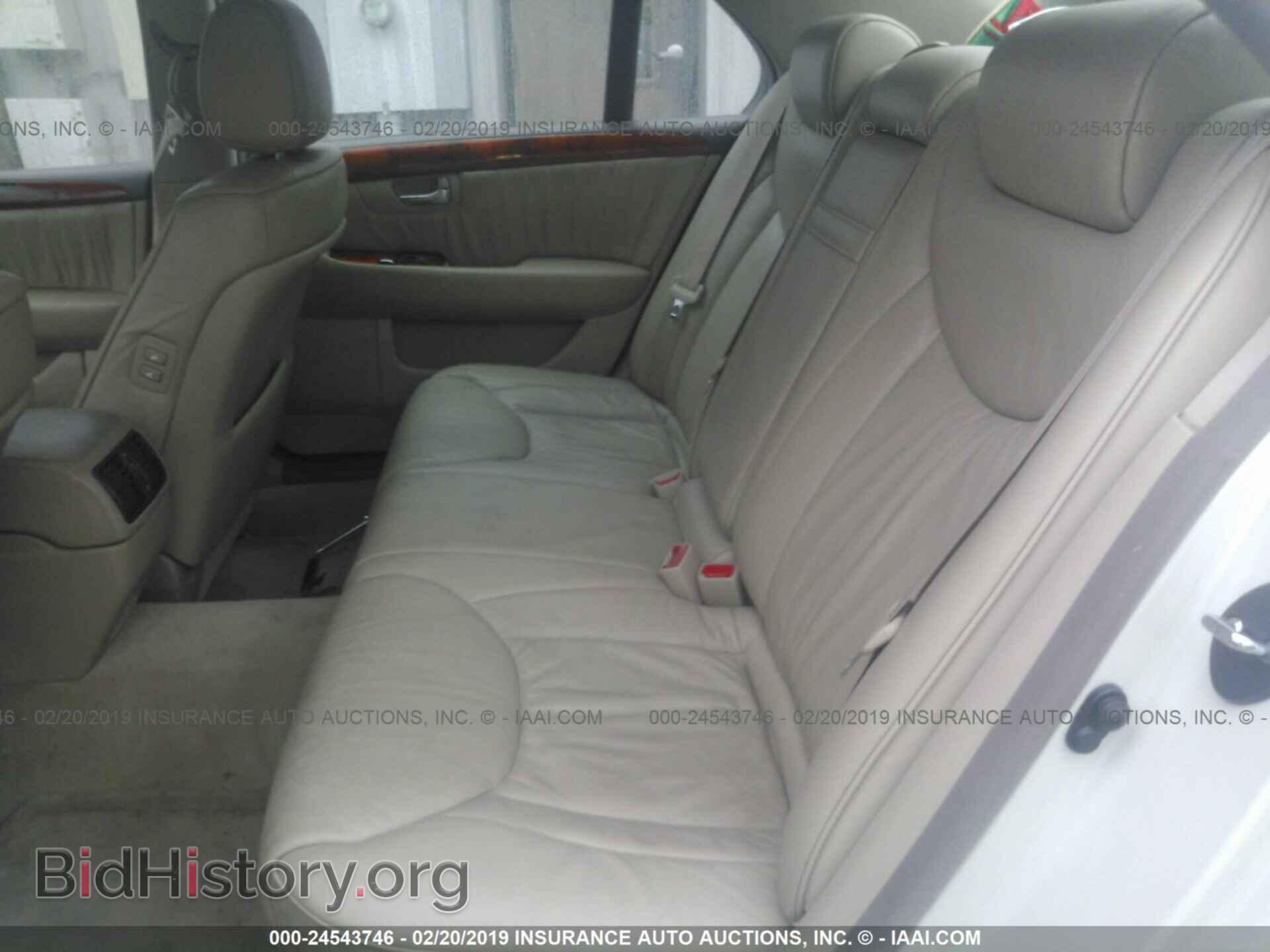 2001 LEXUS LS - VIN: JTHBN30F310012790 - Photo 8