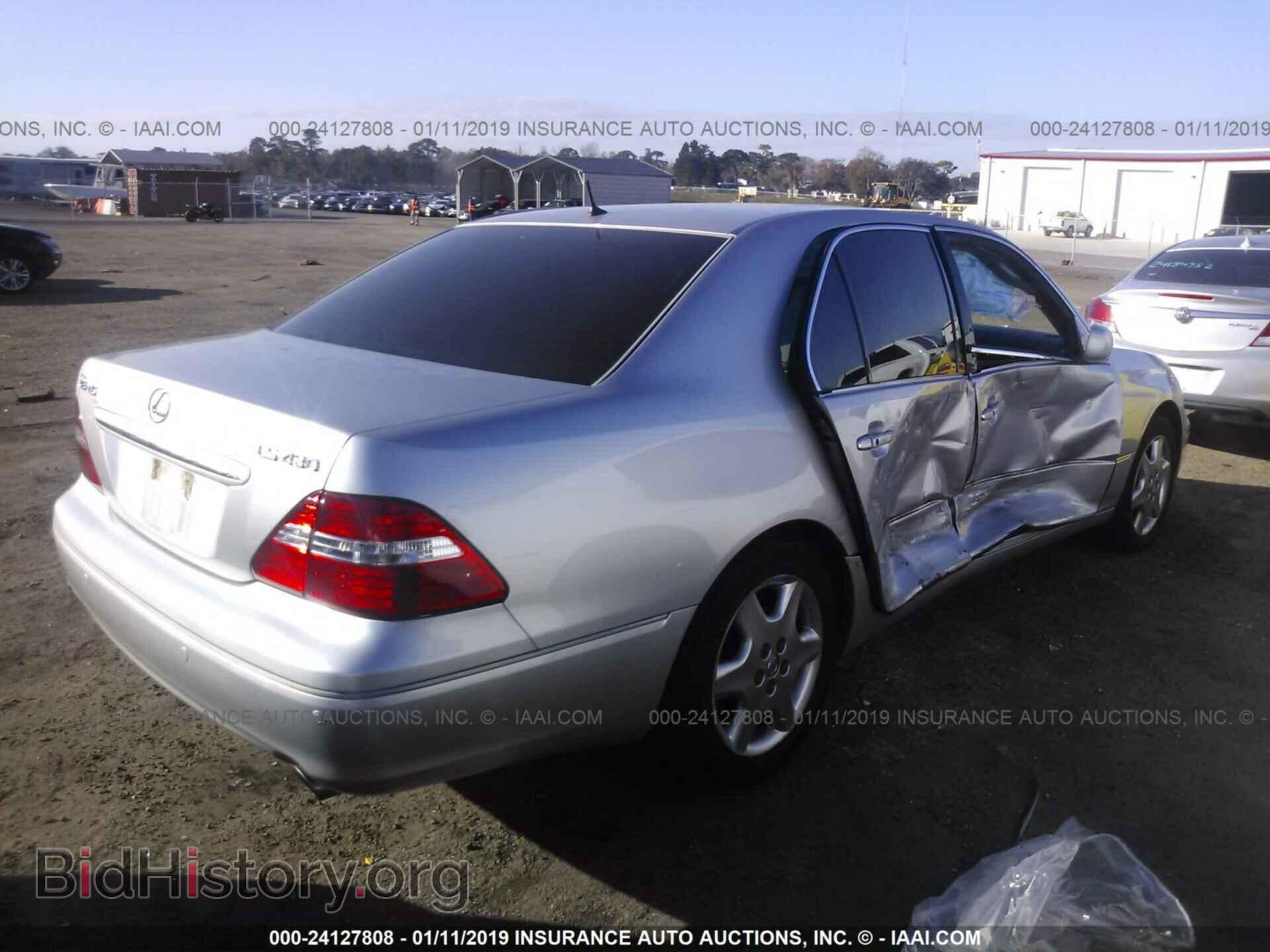 2004 LEXUS LS - VIN: JTHBN36F140170282 - Photo 4