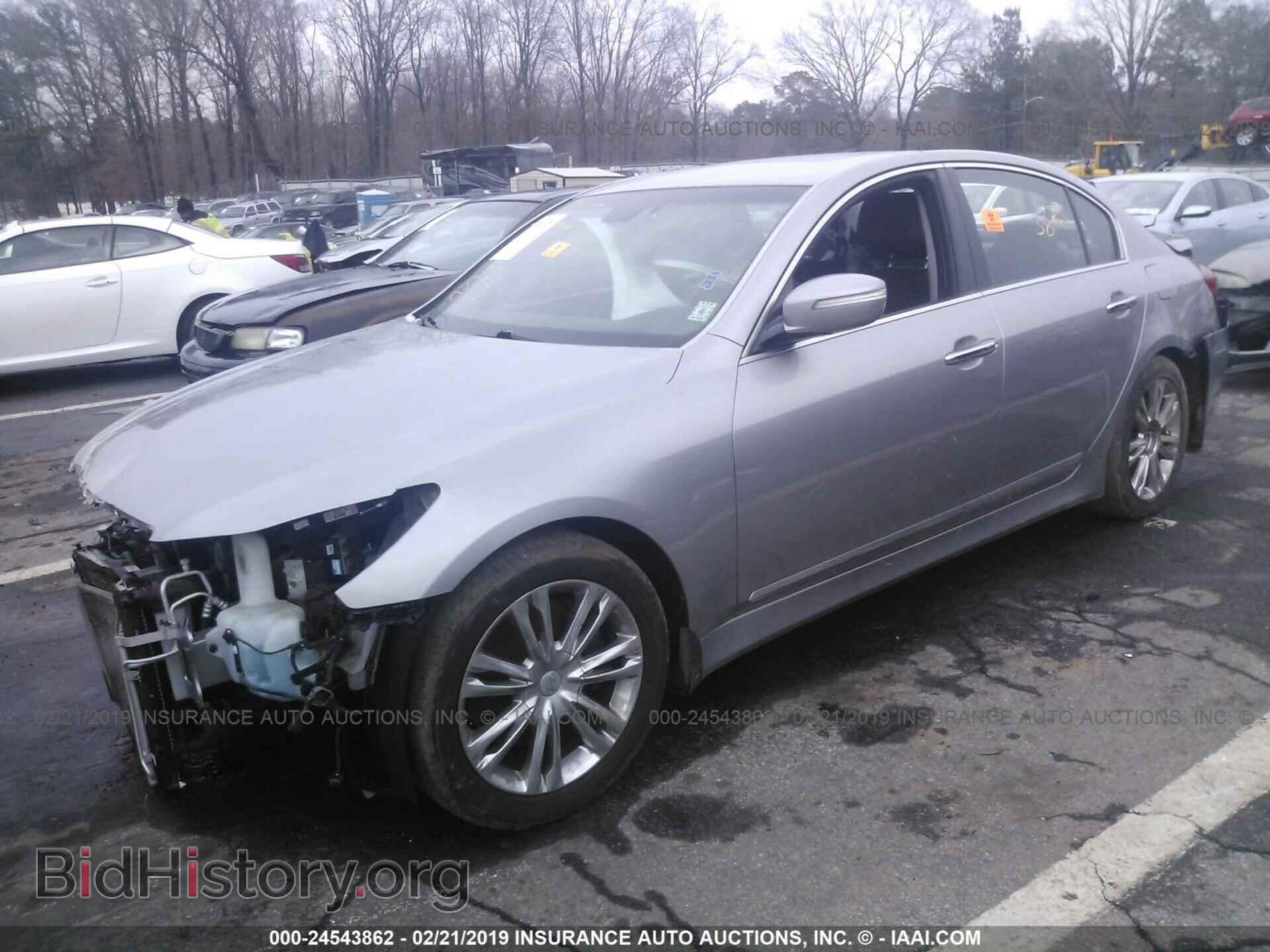 2012 HYUNDAI GENESIS - VIN: KMHGC4DF6CU204452 - Фото 2