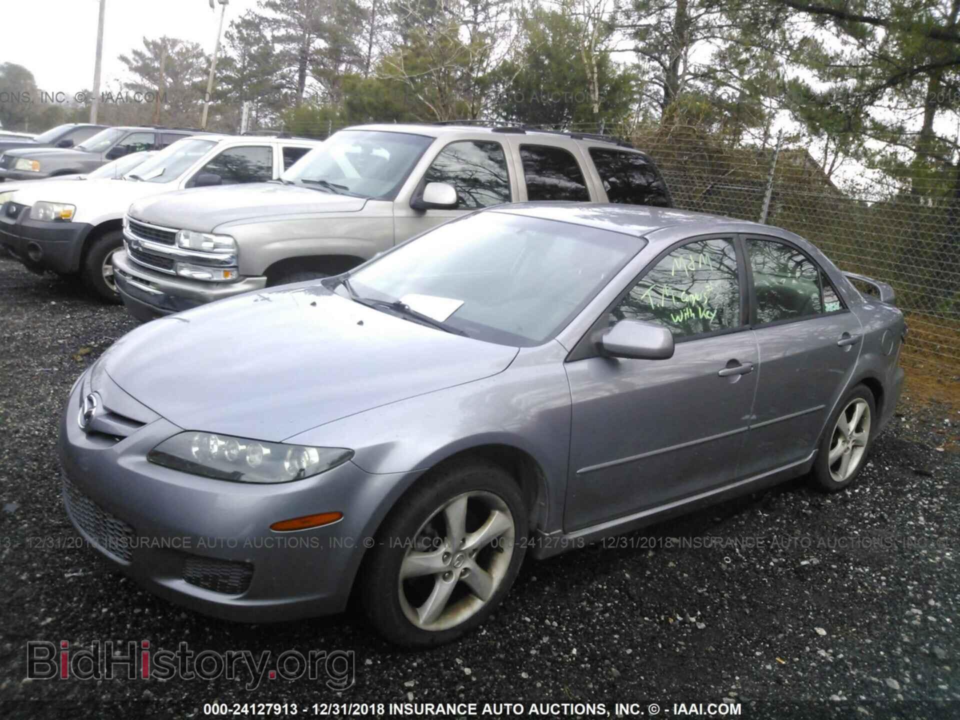 2008 MAZDA 6 - VIN: 1YVHP80C185M18437 - Фото 2