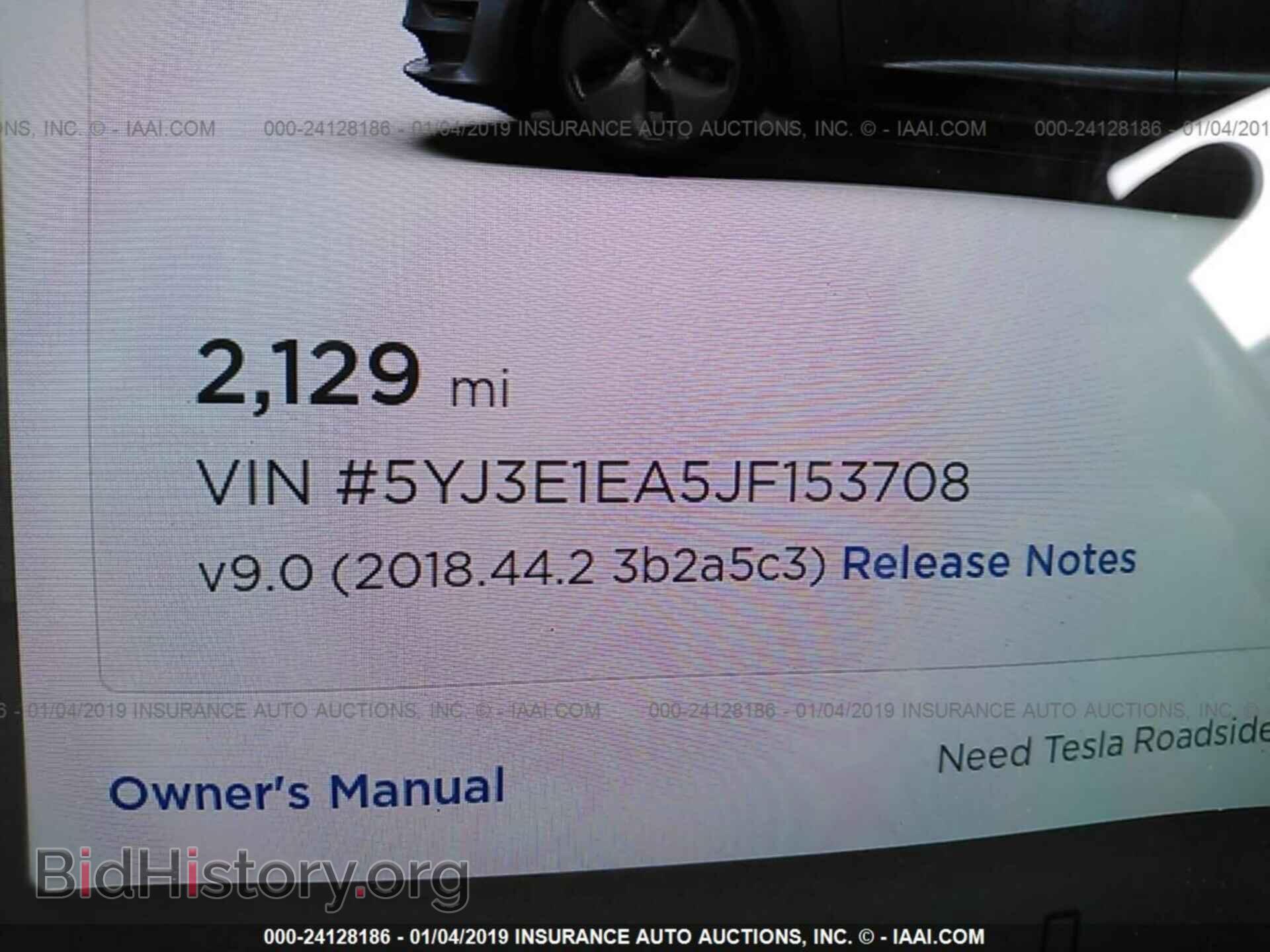 2018 TESLA MODEL 3 - VIN: 5YJ3E1EA5JF153708 - Фото 7
