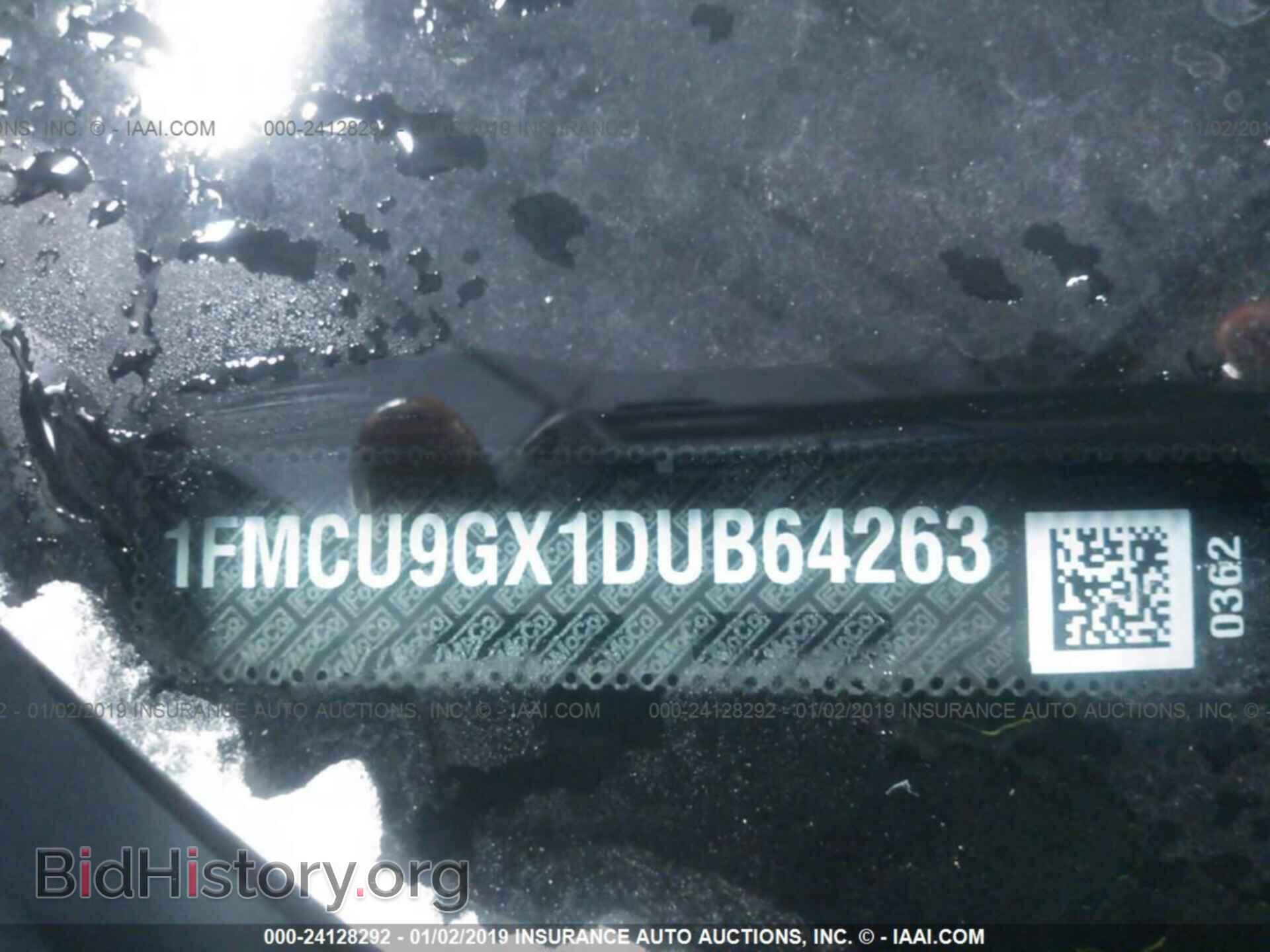 2013 FORD ESCAPE - VIN: 1FMCU9GX1DUB64263 - Photo 9