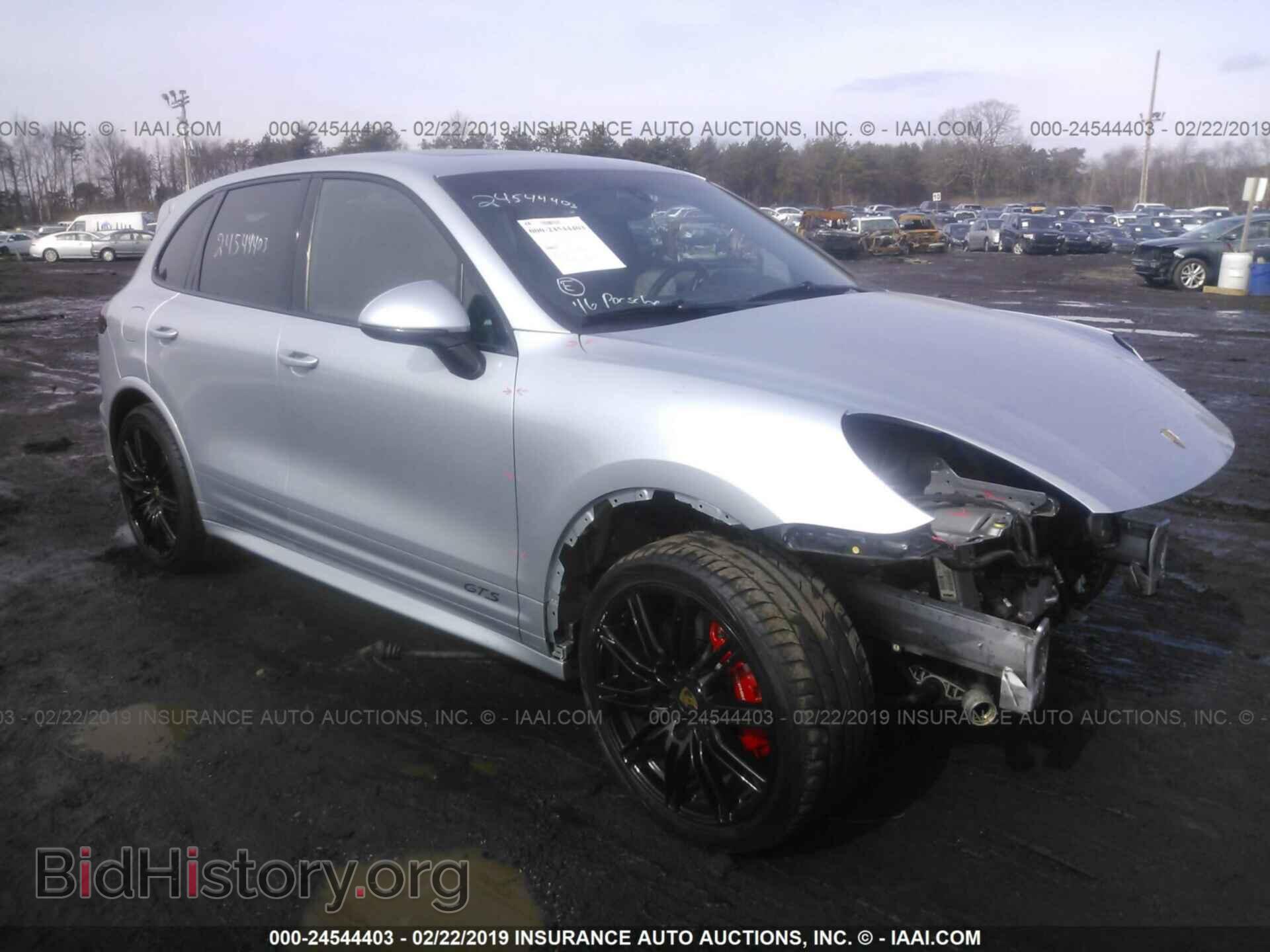 Фотография WP1AD2A28GLA73368 - PORSCHE CAYENNE 2016