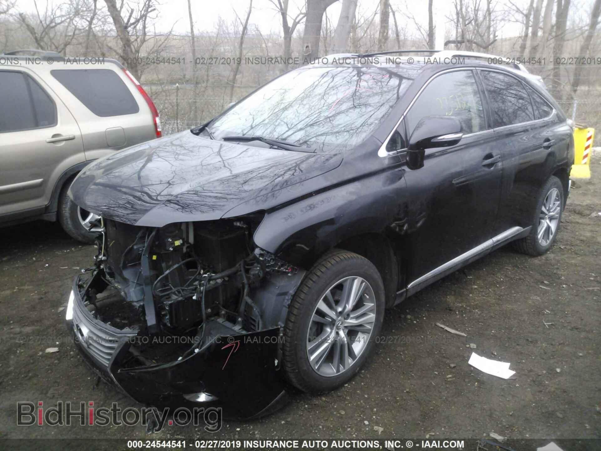 2015 LEXUS RX - VIN: 2T2BK1BA4FC340809 - Фото 2