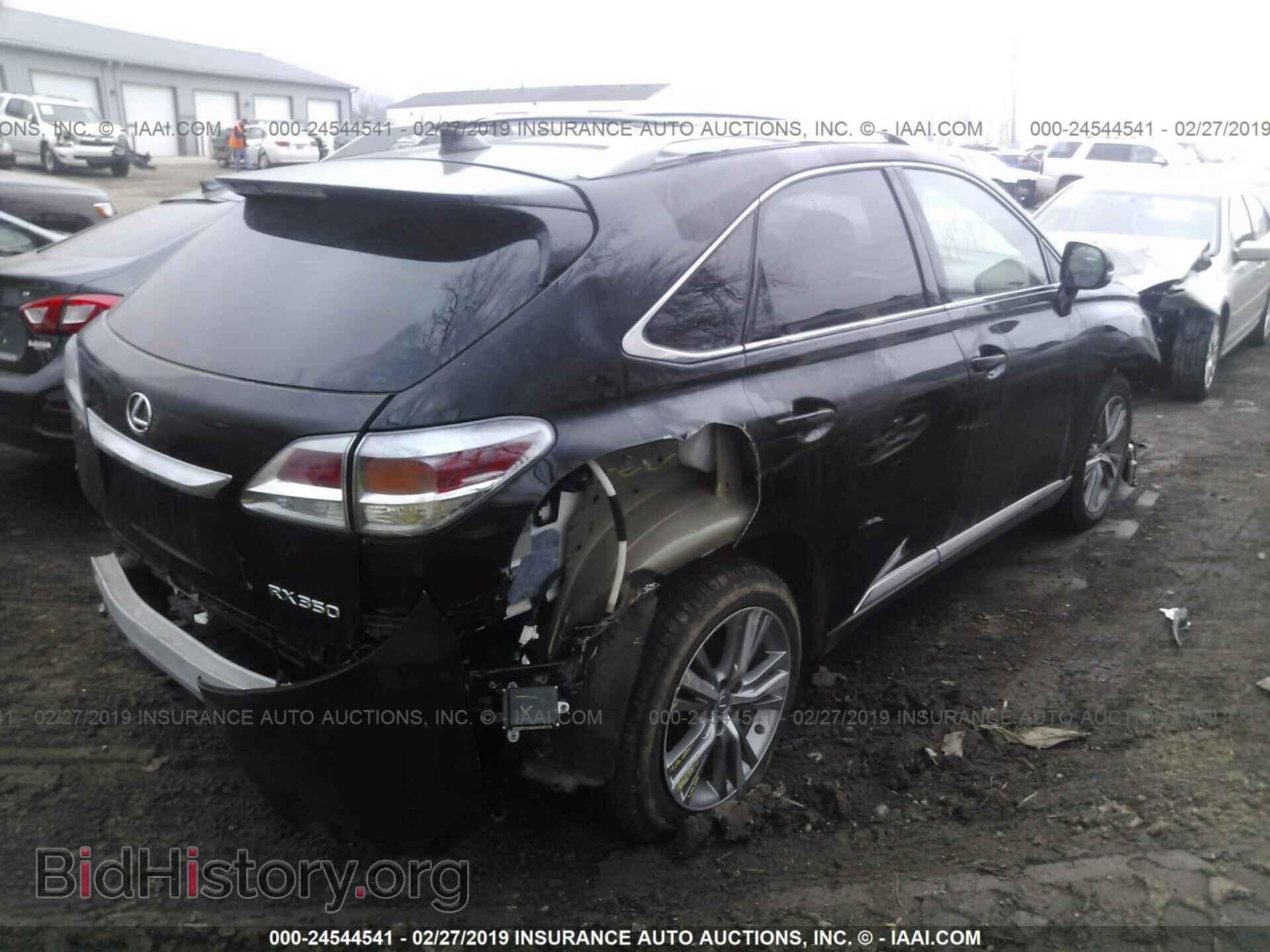 2015 LEXUS RX - VIN: 2T2BK1BA4FC340809 - Фото 4