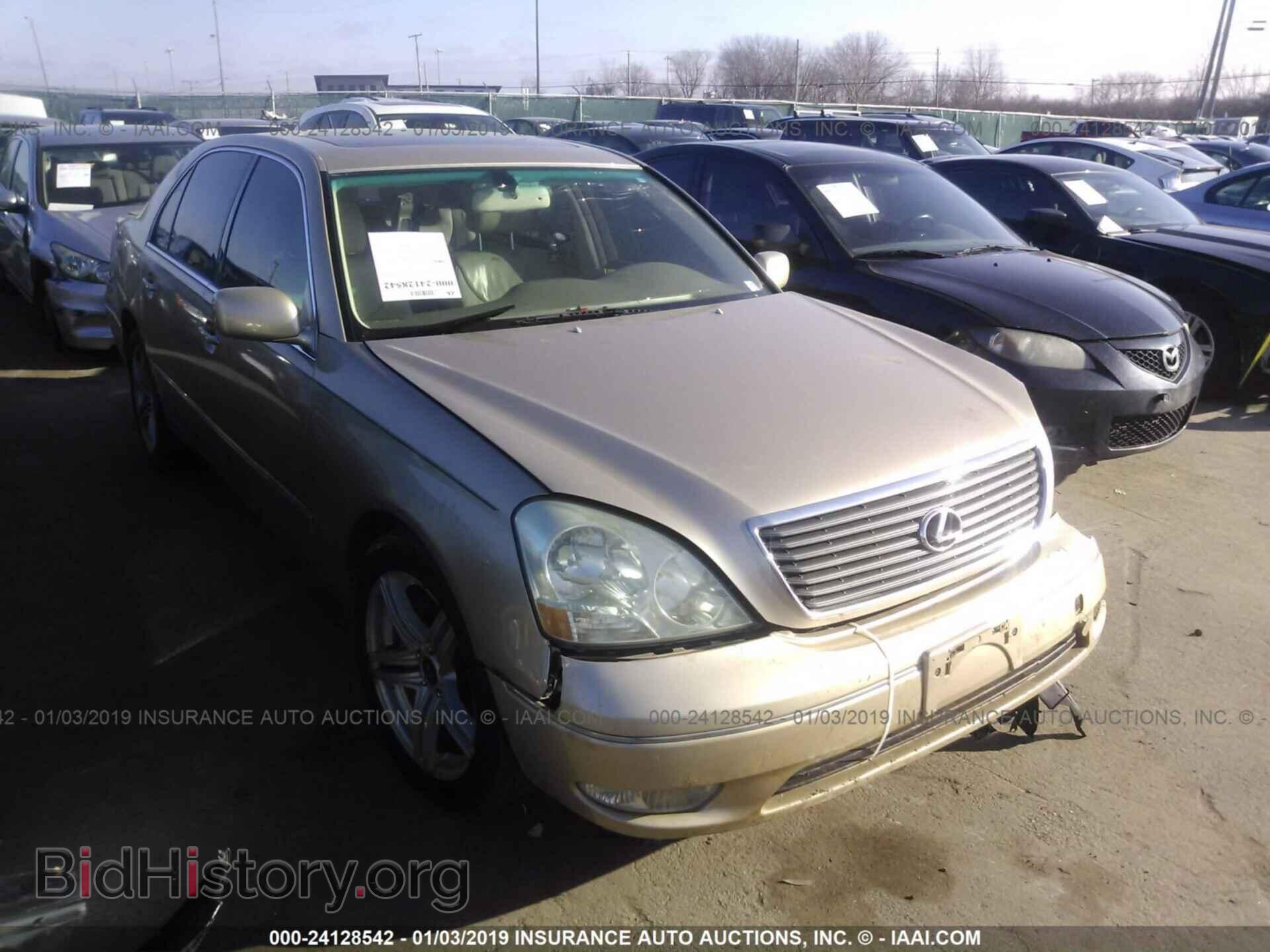 Photo JTHBN30F810032582 - LEXUS LS 2001