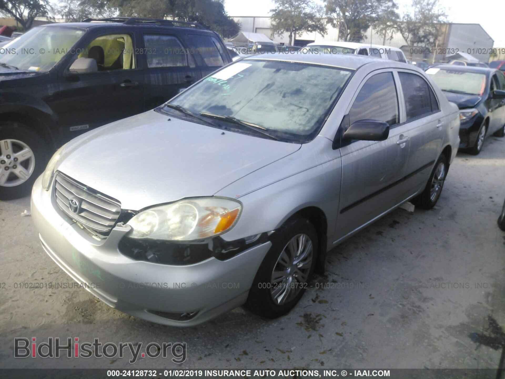 2003 TOYOTA COROLLA - VIN: JTDBR32E830047922 - Фото 2