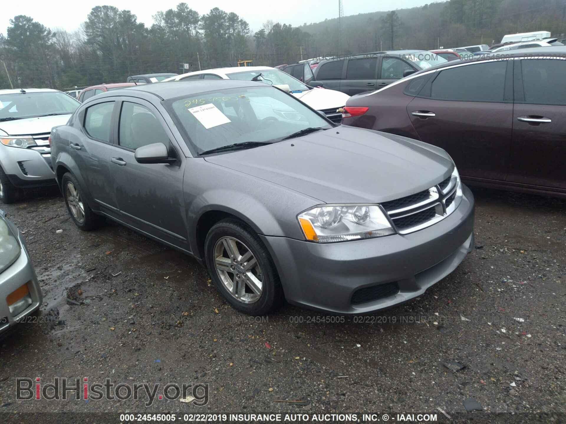 Photo 1C3CDZCB8CN209338 - DODGE AVENGER 2012
