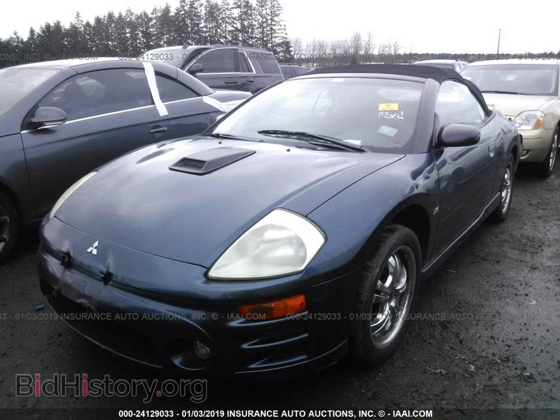 2004 MITSUBISHI ECLIPSE - VIN: 4A3AE55H54E129262 - Photo 2