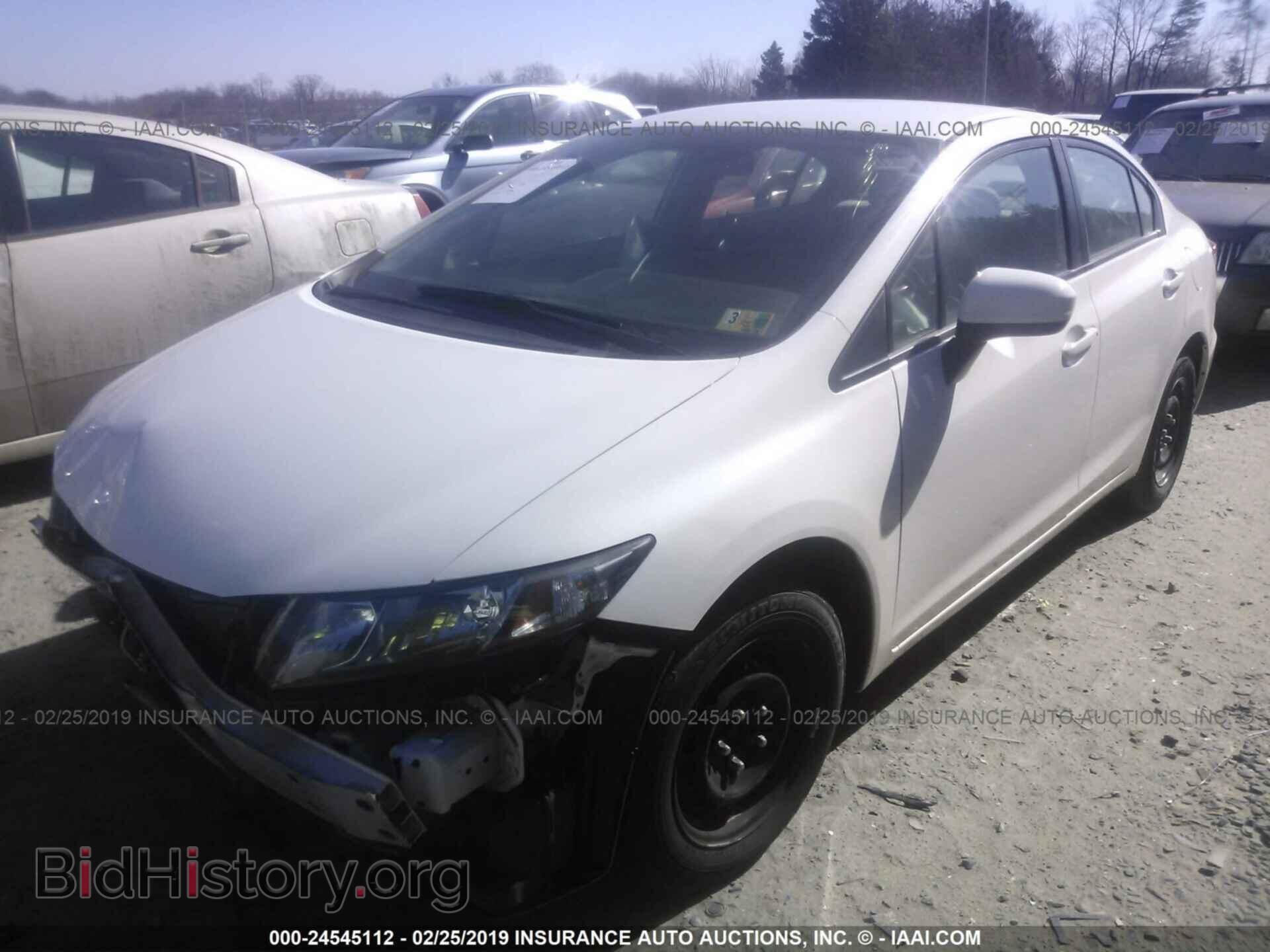 2014 HONDA CIVIC - VIN: 19XFB2F5XEE208405 - Фото 2