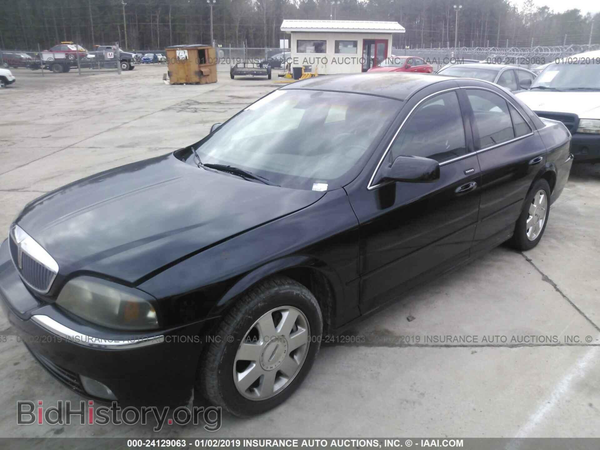 2004 LINCOLN LS - VIN: 1LNHM86SX4Y635695 - Фото 2