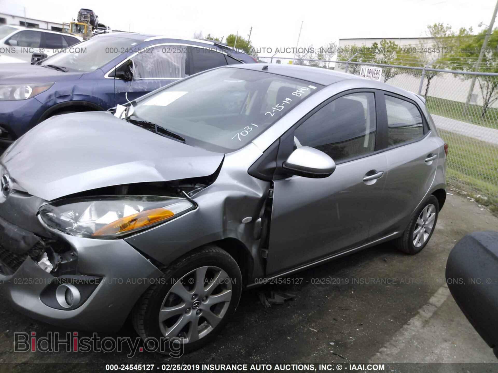 2014 MAZDA MAZDA2 - VIN: JM1DE1LY3E0177031 - Фото 2