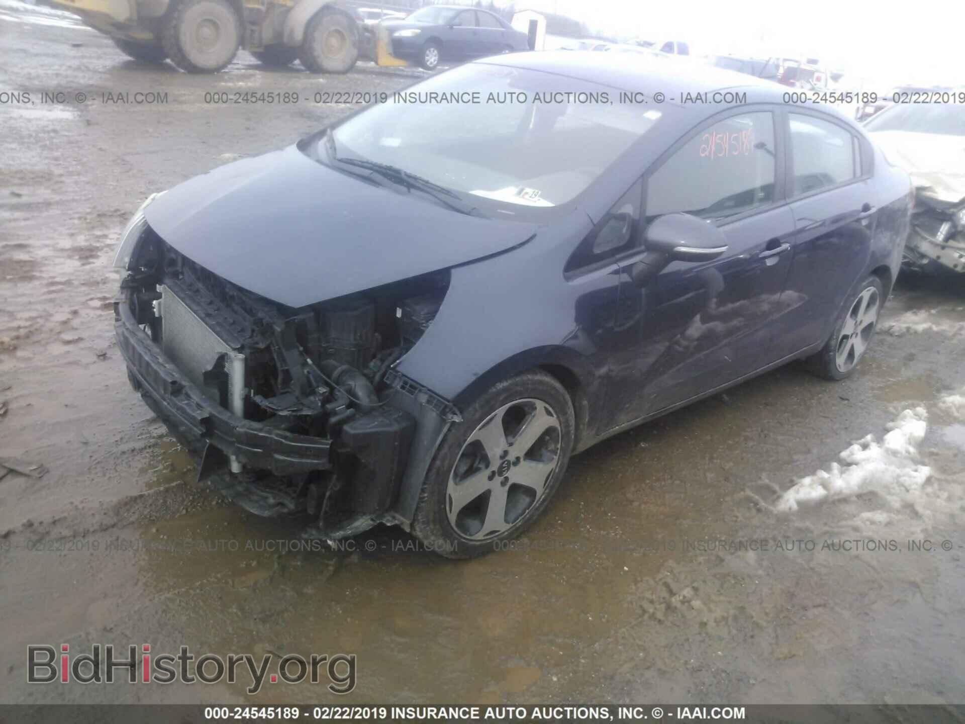 2012 KIA RIO - VIN: KNADN4A3XC6059929 - Фото 2