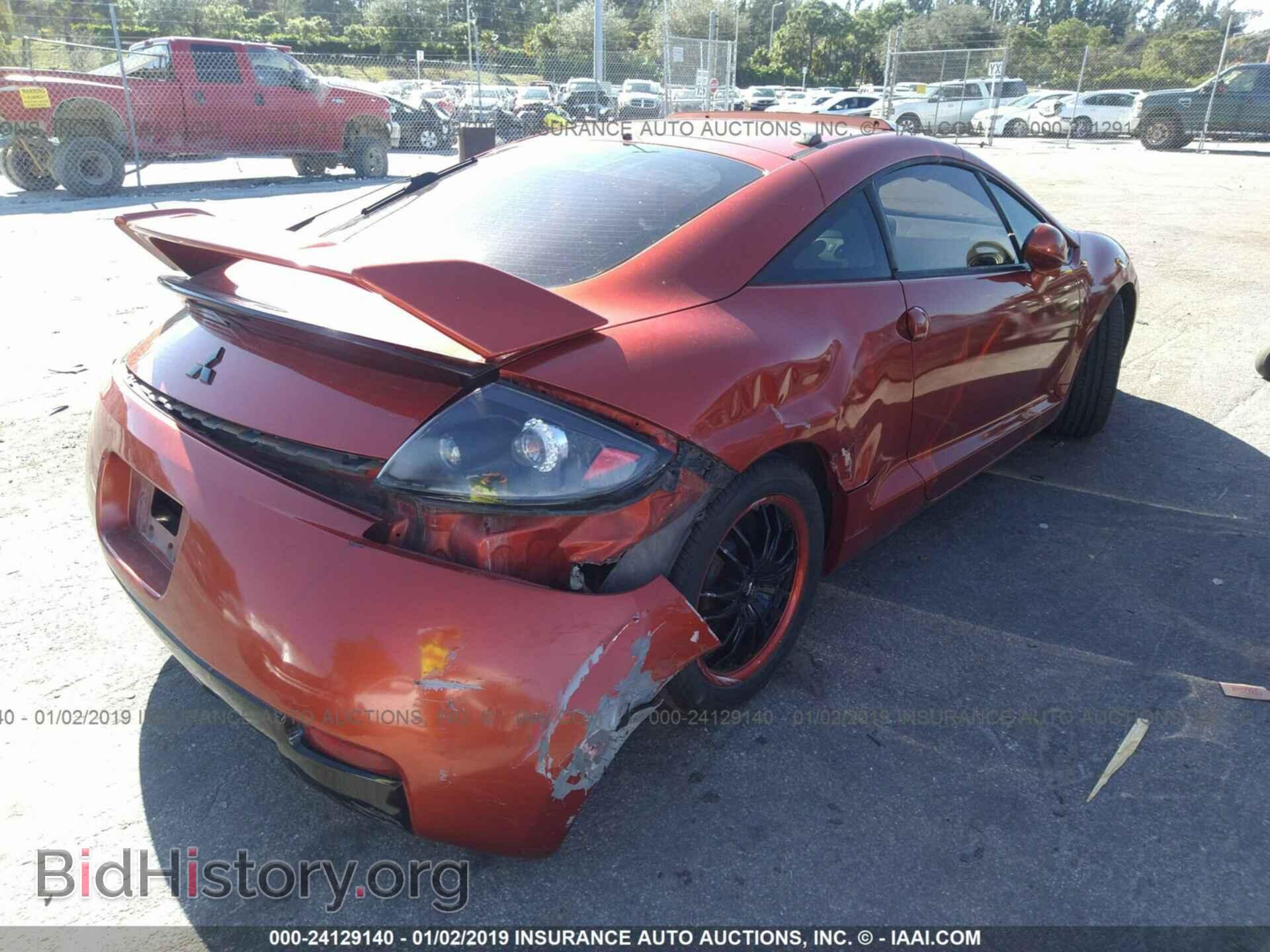 2008 MITSUBISHI ECLIPSE - VIN: 4A3AK64F18E012993 - Фото 4