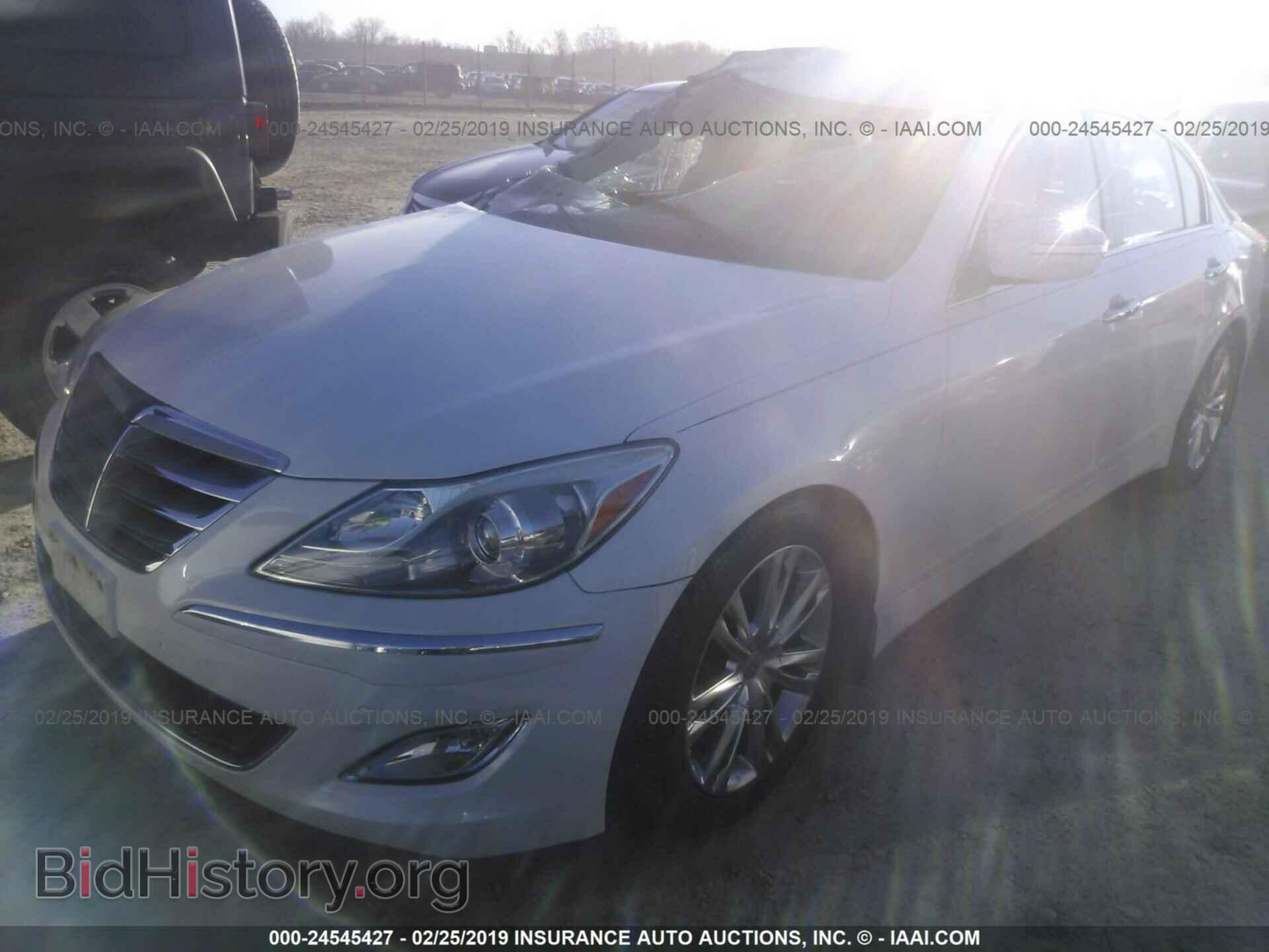2012 HYUNDAI GENESIS - VIN: KMHGC4DD4CU168453 - Фото 2