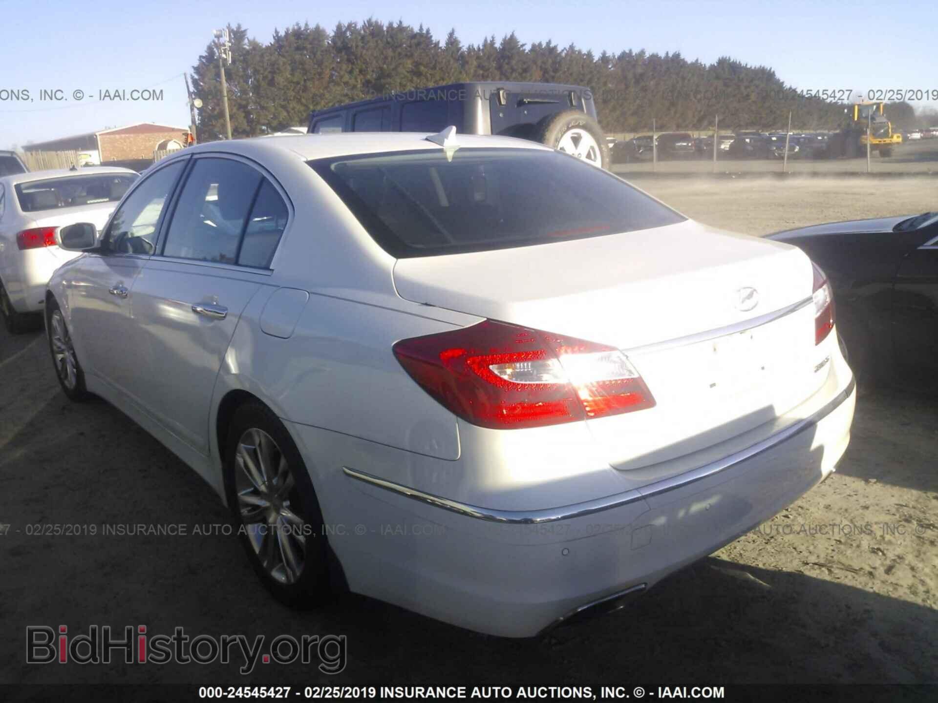 2012 HYUNDAI GENESIS - VIN: KMHGC4DD4CU168453 - Фото 3