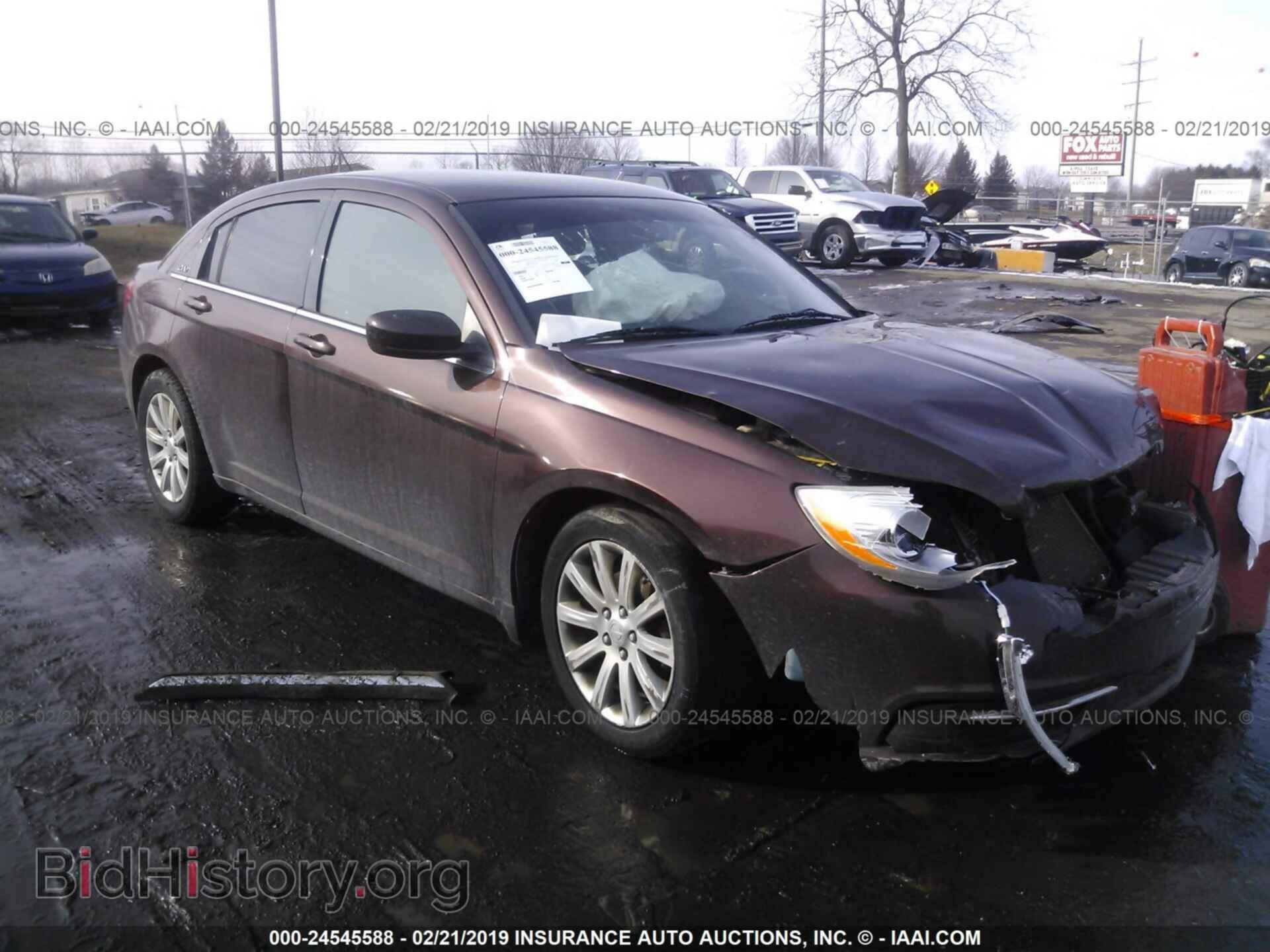 Фотография 1C3CCBBB8CN188518 - CHRYSLER 200 2012
