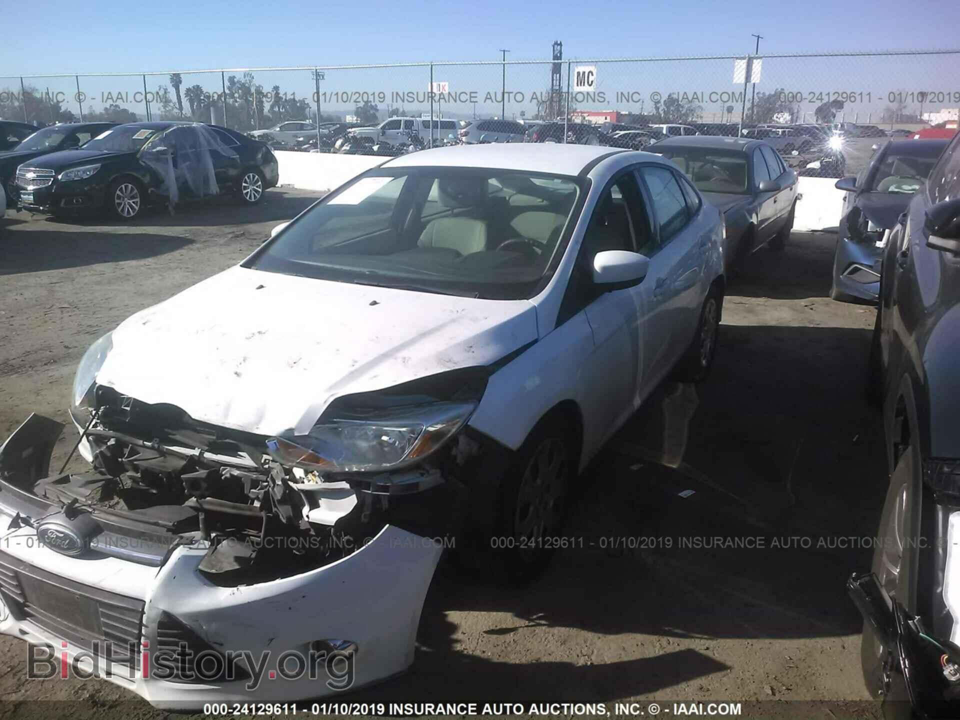 2012 FORD FOCUS - VIN: 1FAHP3F24CL274190 - Фото 2