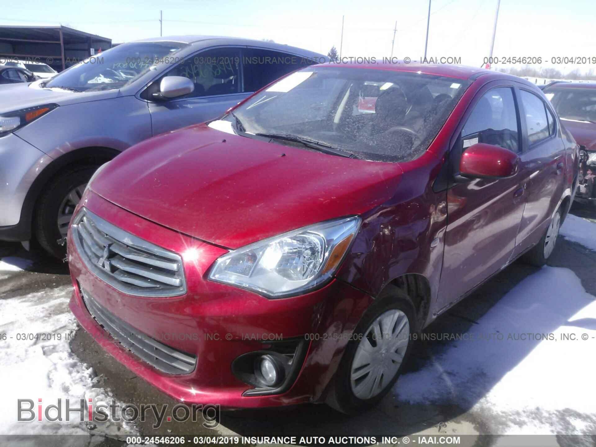 2017 MITSUBISHI MIRAGE - VIN: ML32F3FJ7HHF13676 - Фото 2