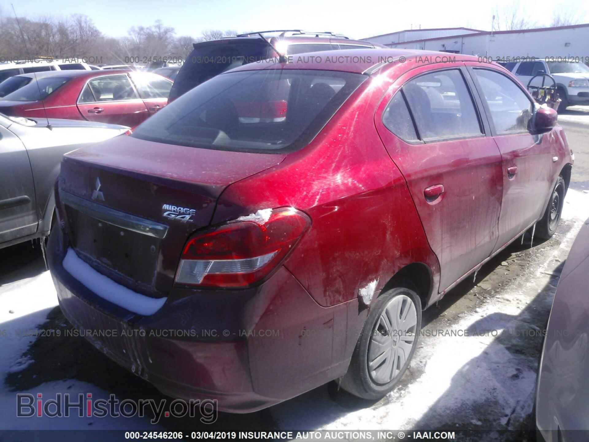 2017 MITSUBISHI MIRAGE - VIN: ML32F3FJ7HHF13676 - Фото 4