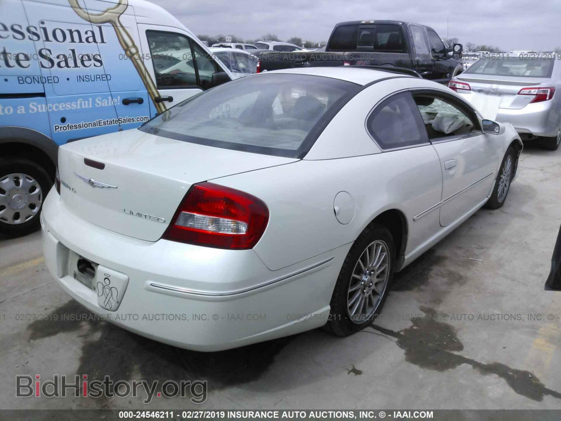 2004 CHRYSLER SEBRING - VIN: 4C3AG52HX4E085800 - Photo 4