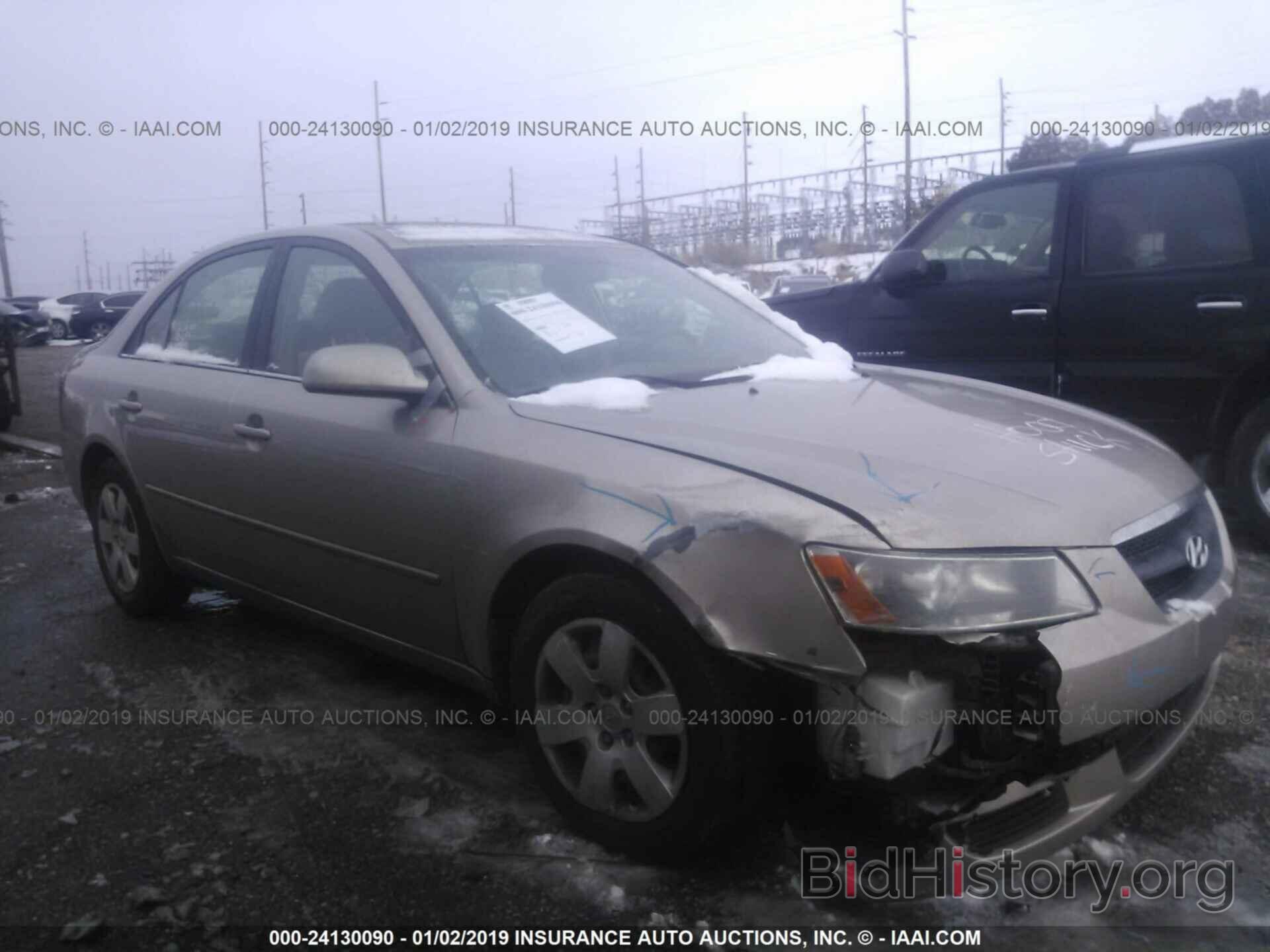 Photo 5NPET46F58H307131 - HYUNDAI SONATA 2008