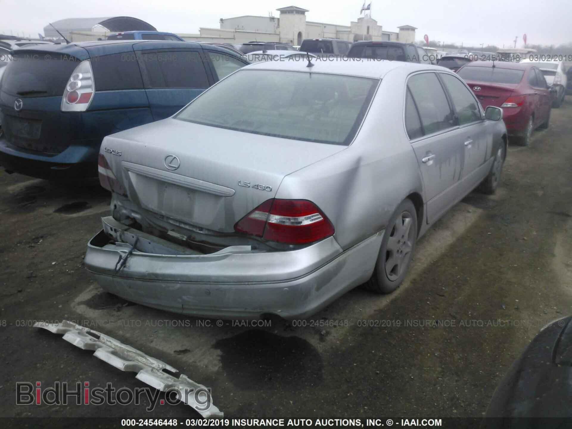 2004 LEXUS LS - VIN: JTHBN36F940153567 - Photo 4