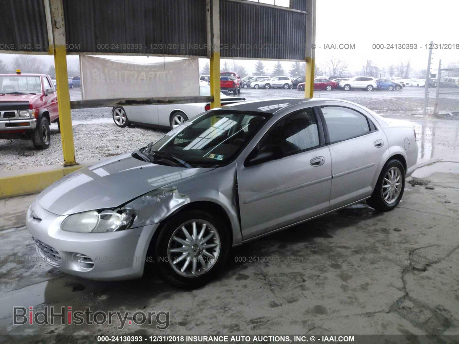 2002 CHRYSLER SEBRING - VIN: 1C3EL46X92N342002 - Фото 2