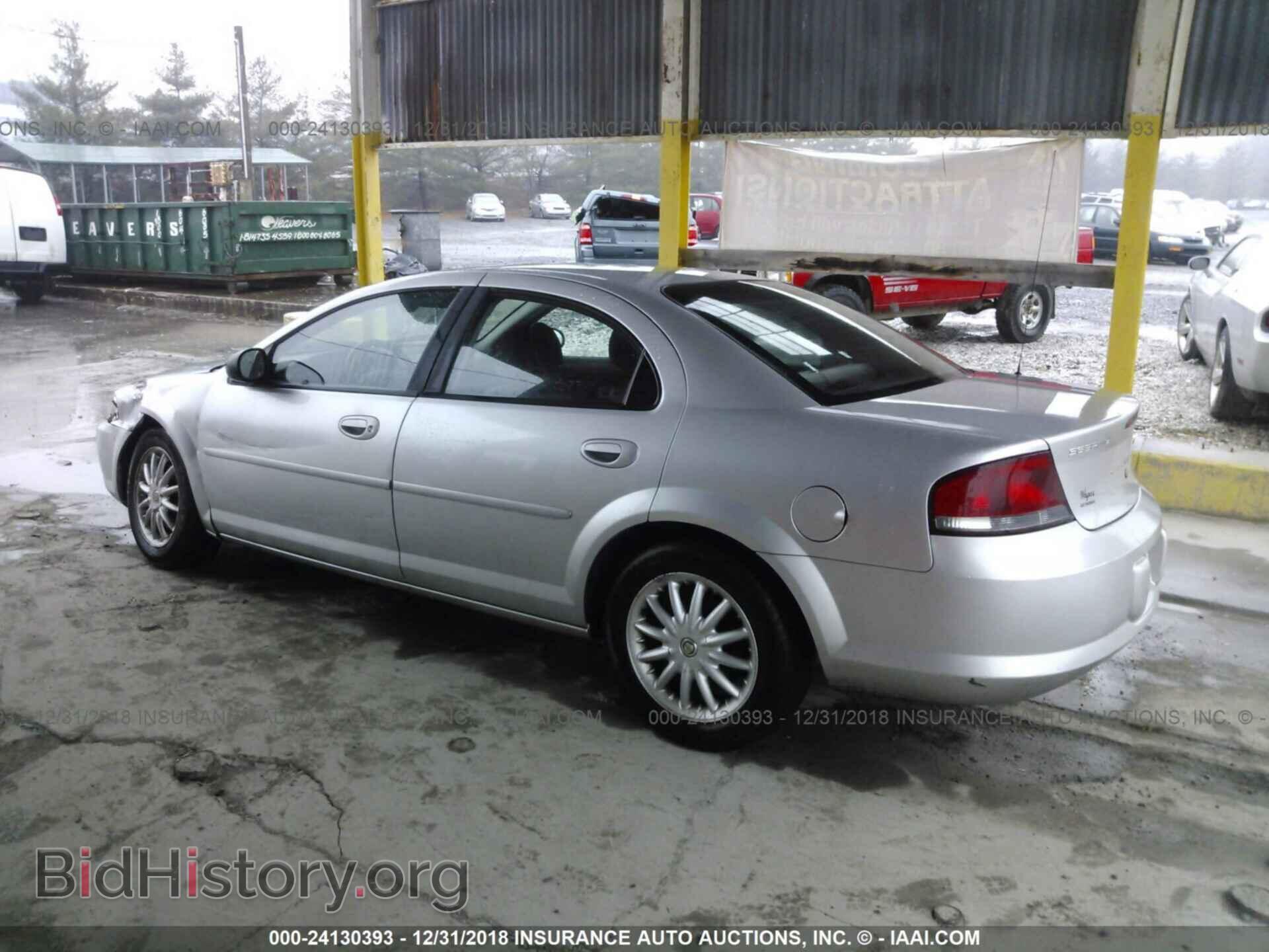 2002 CHRYSLER SEBRING - VIN: 1C3EL46X92N342002 - Фото 3
