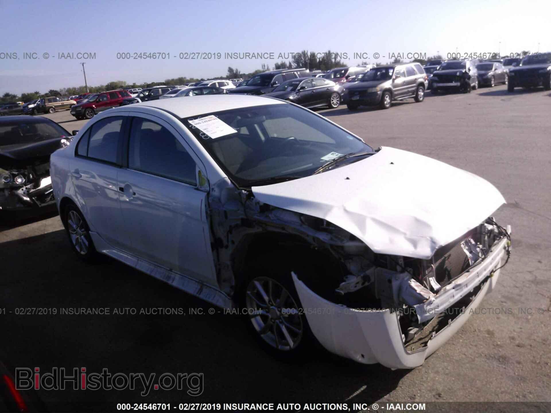 Photo JA32U2FU2FU008037 - MITSUBISHI LANCER 2015