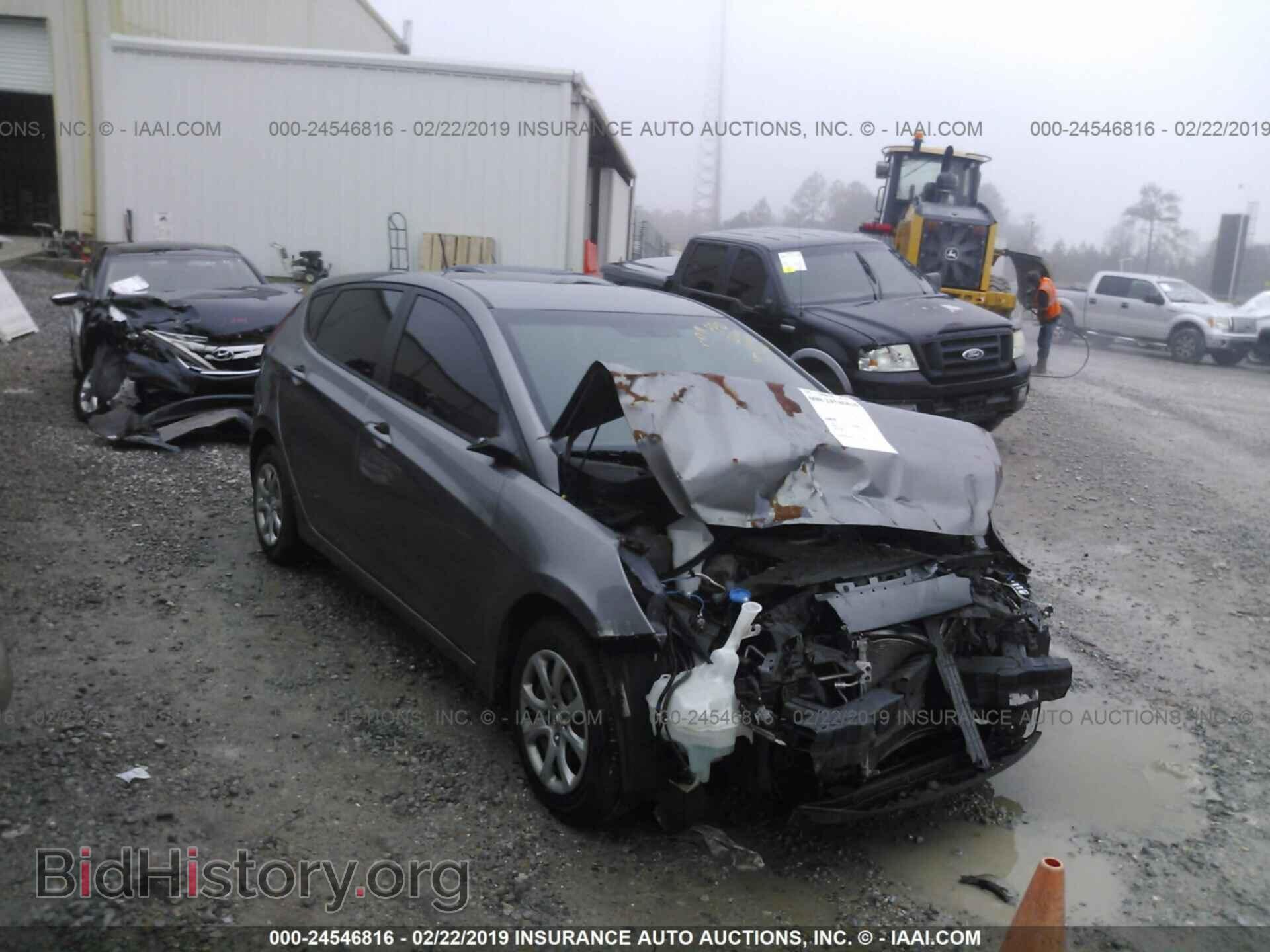Фотография KMHCT5AE8EU145729 - HYUNDAI ACCENT 2014
