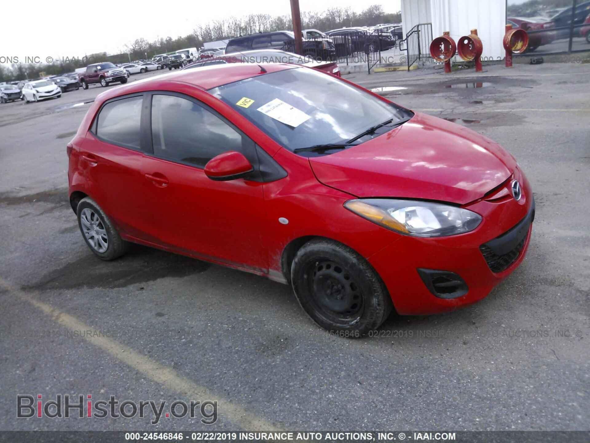 Photo JM1DE1KY1C0134466 - MAZDA MAZDA2 2012