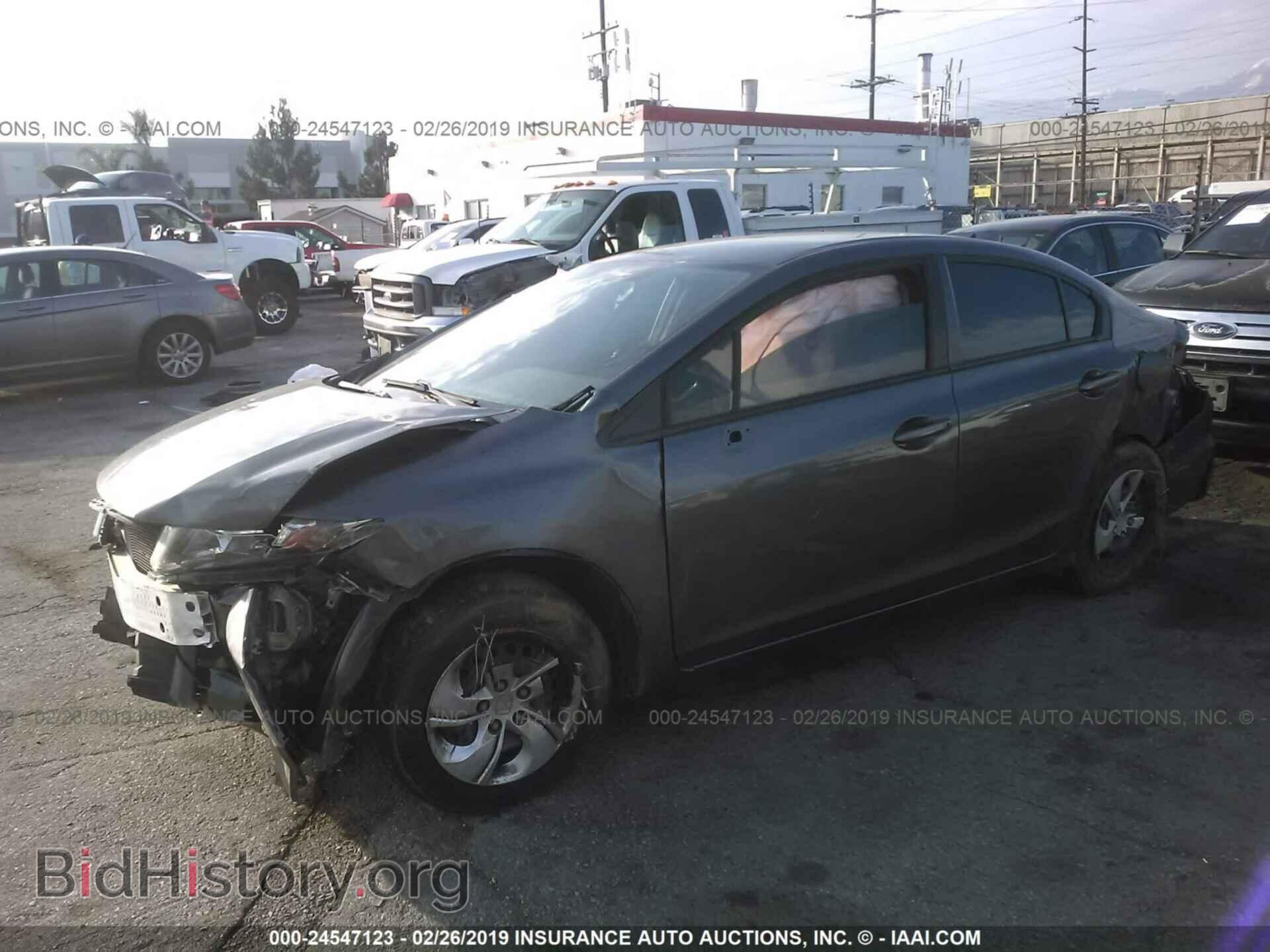 2013 HONDA CIVIC - VIN: 19XFB2F58DE294229 - Фото 2