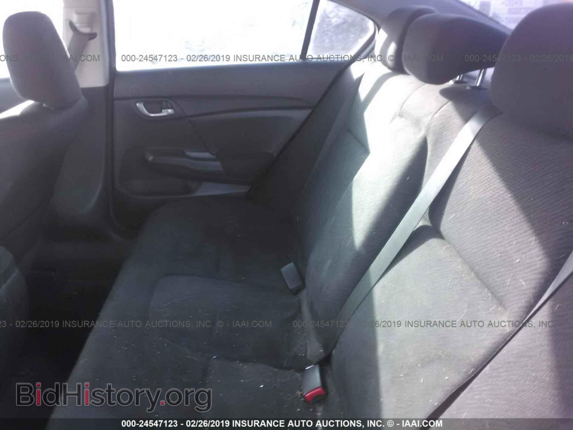 2013 HONDA CIVIC - VIN: 19XFB2F58DE294229 - Фото 8