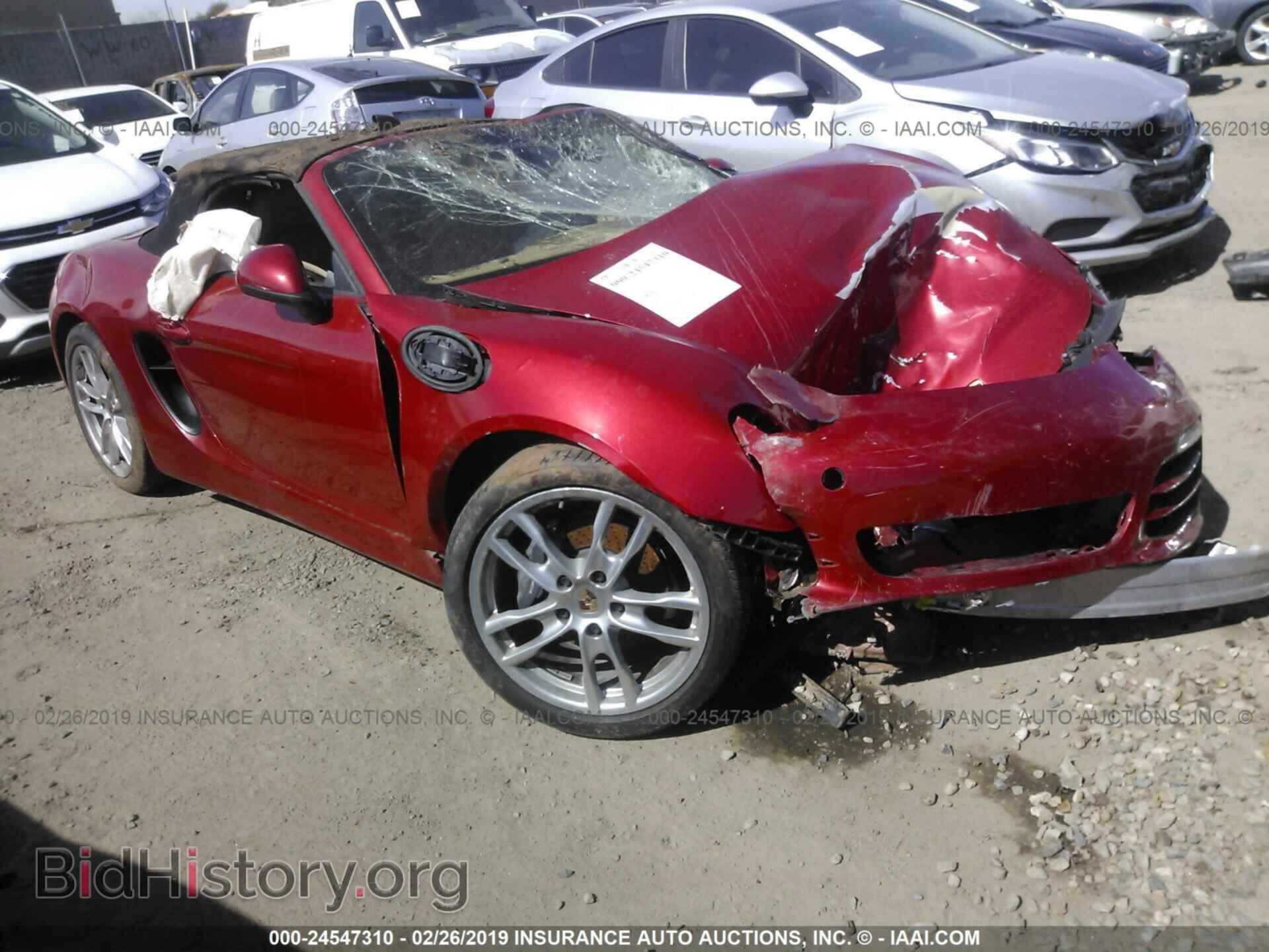 Photo WP0CA2A86ES121654 - PORSCHE BOXSTER 2014
