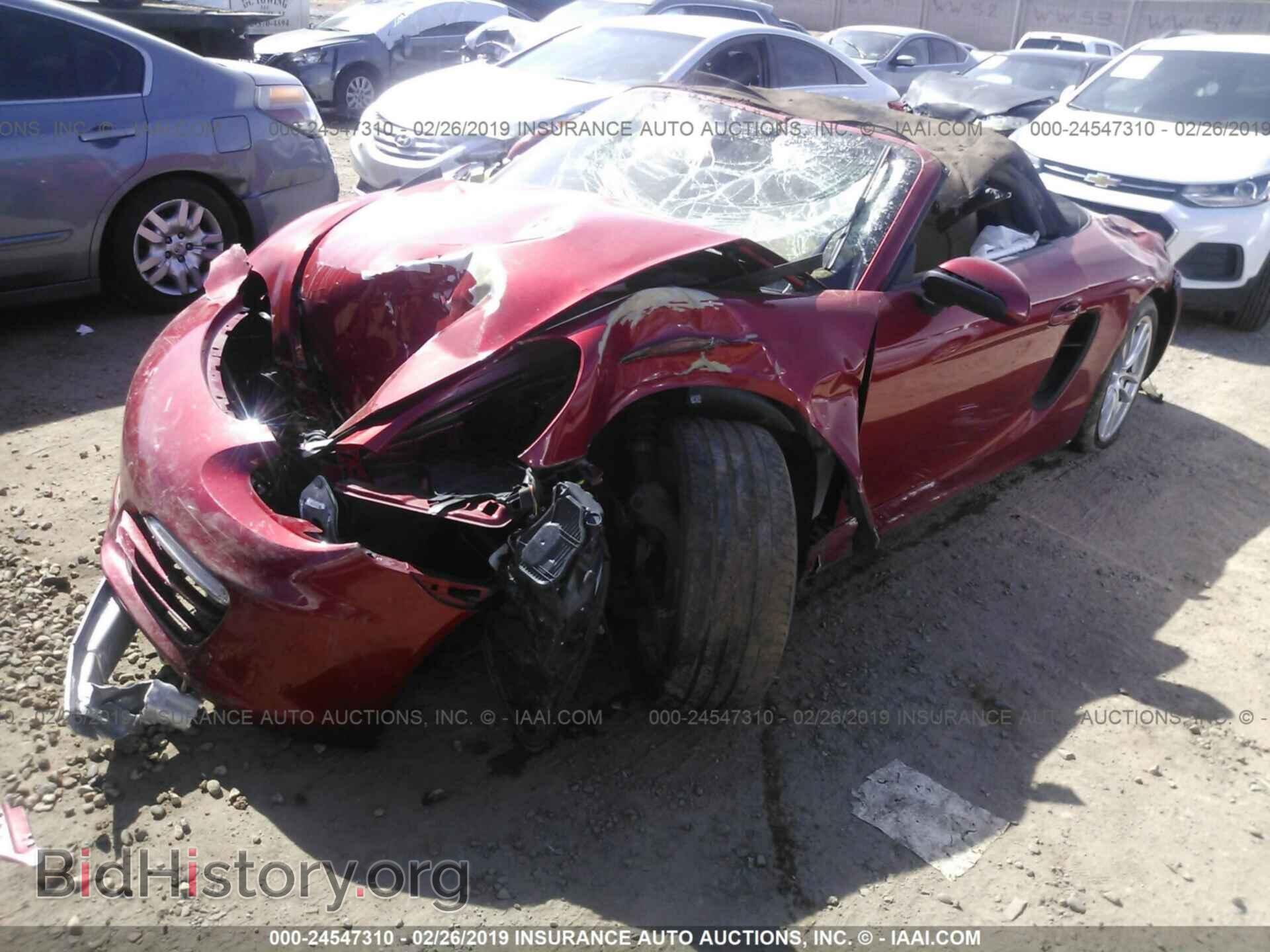 2014 PORSCHE BOXSTER - VIN: WP0CA2A86ES121654 - Photo 2