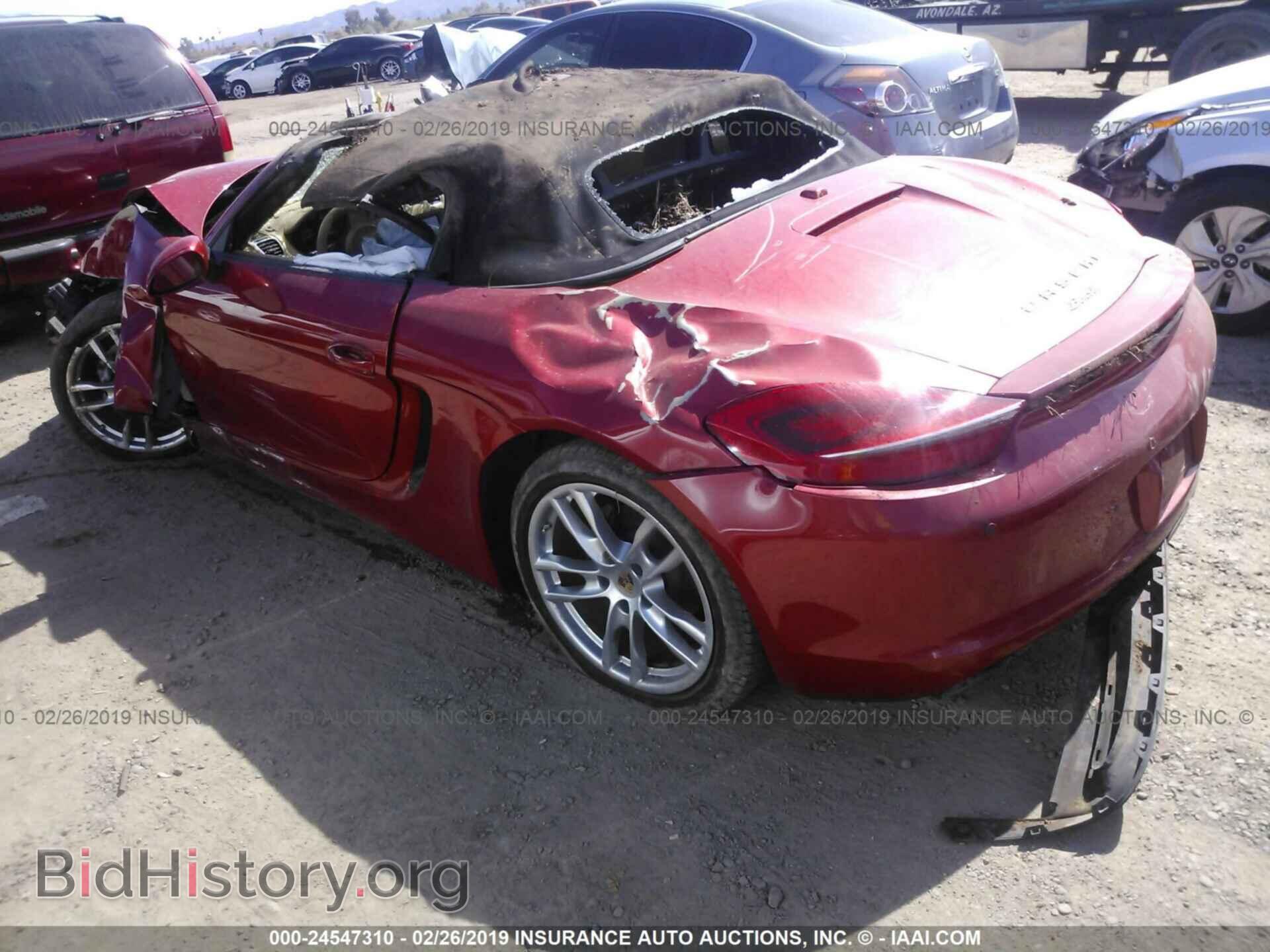 2014 PORSCHE BOXSTER - VIN: WP0CA2A86ES121654 - Photo 3