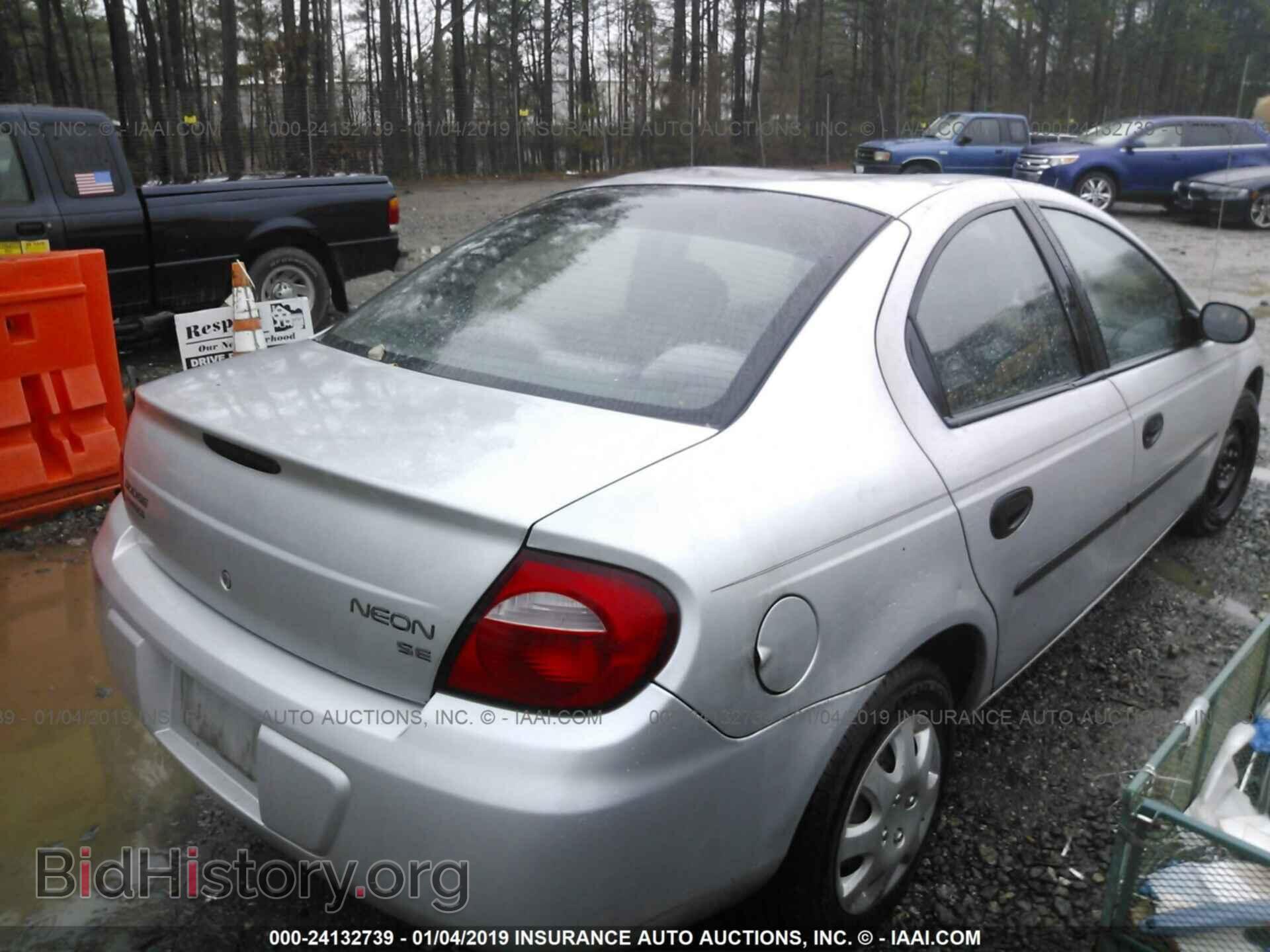 2003 DODGE NEON - VIN: 1B3ES26C33D121360 - Фото 4
