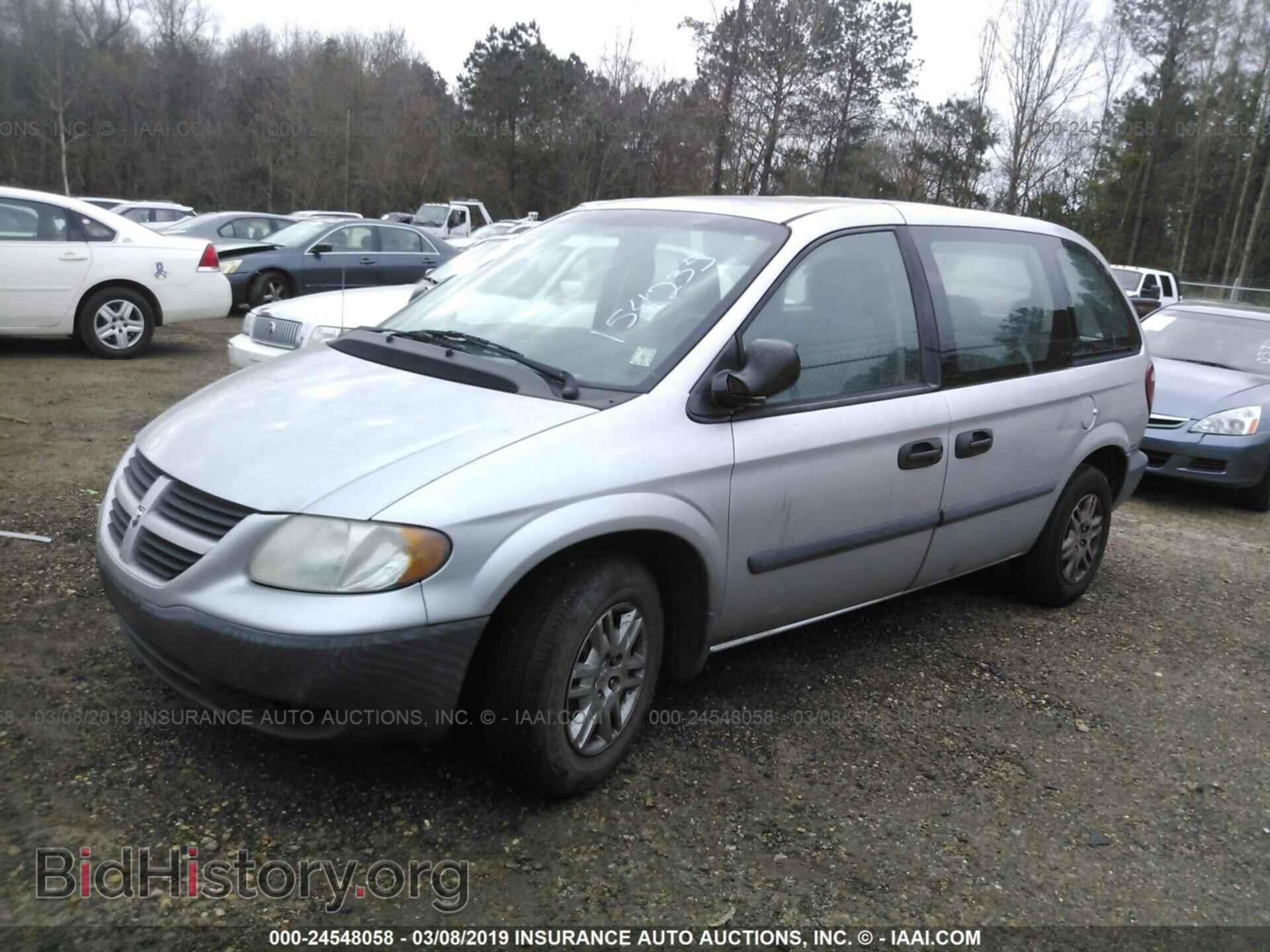 2007 DODGE CARAVAN - VIN: 1D4GP25B37B154235 - Фото 2