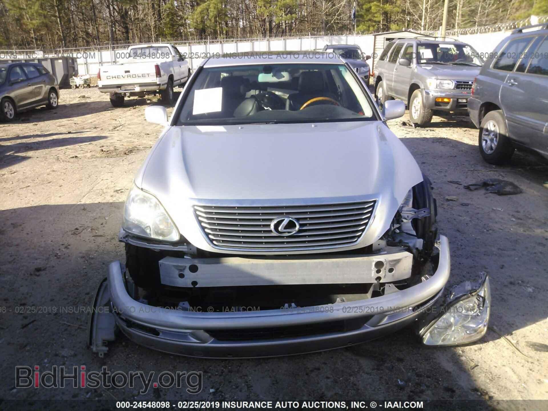 2004 LEXUS LS - VIN: JTHBN36F640166468 - Фото 6