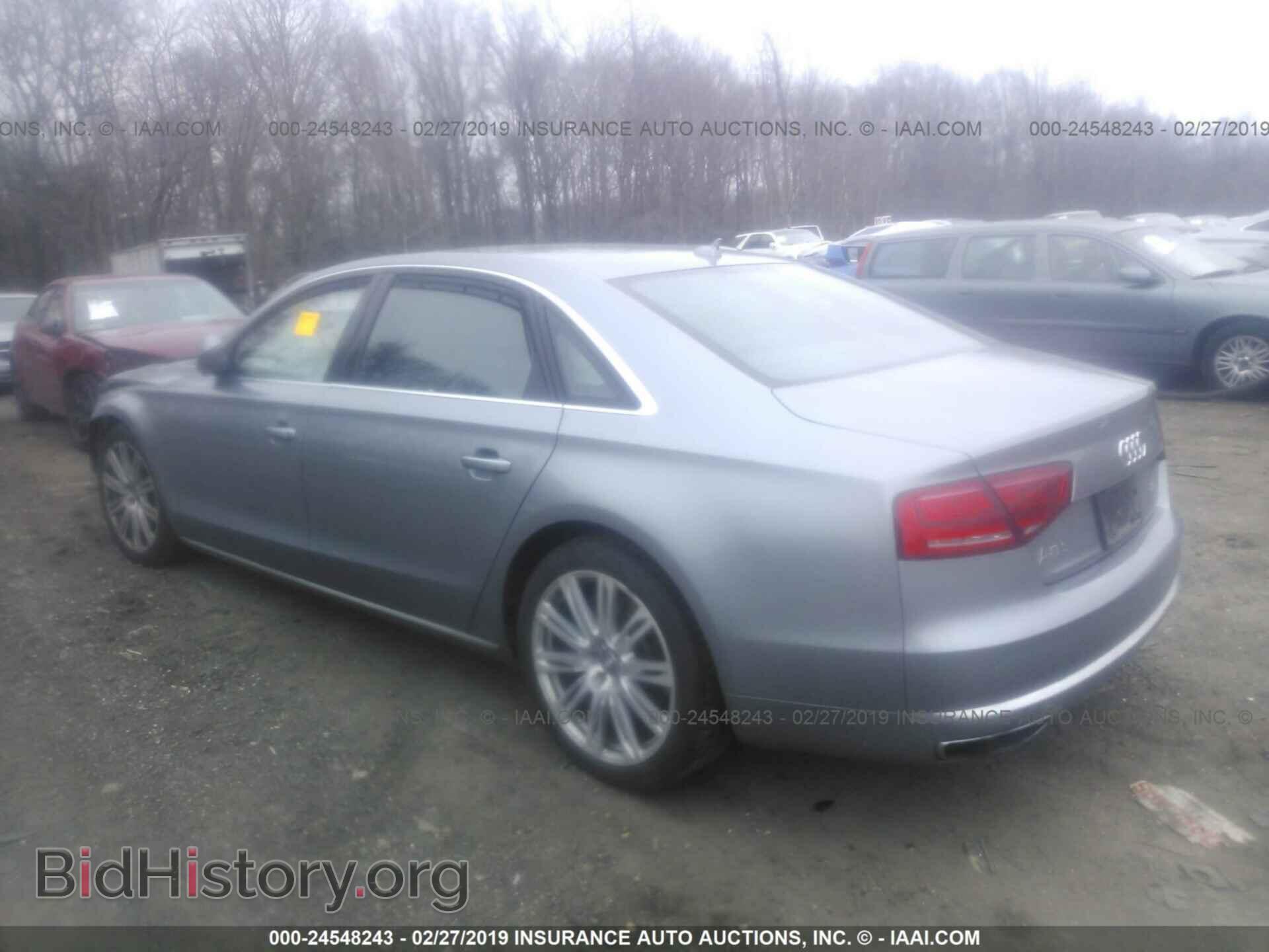 2013 AUDI A8 - VIN: WAUR2AFD9DN010940 - Фото 3