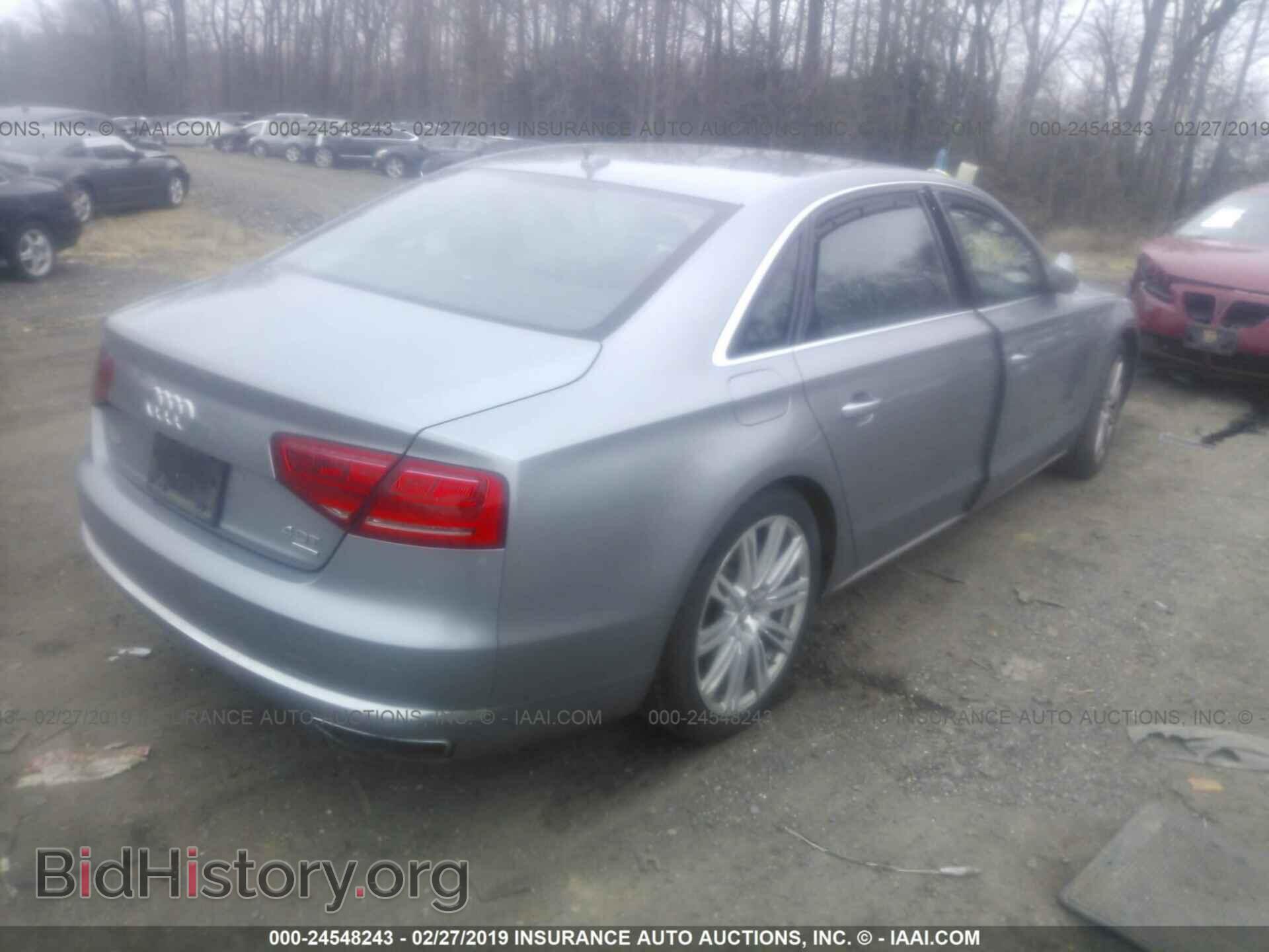 2013 AUDI A8 - VIN: WAUR2AFD9DN010940 - Фото 4