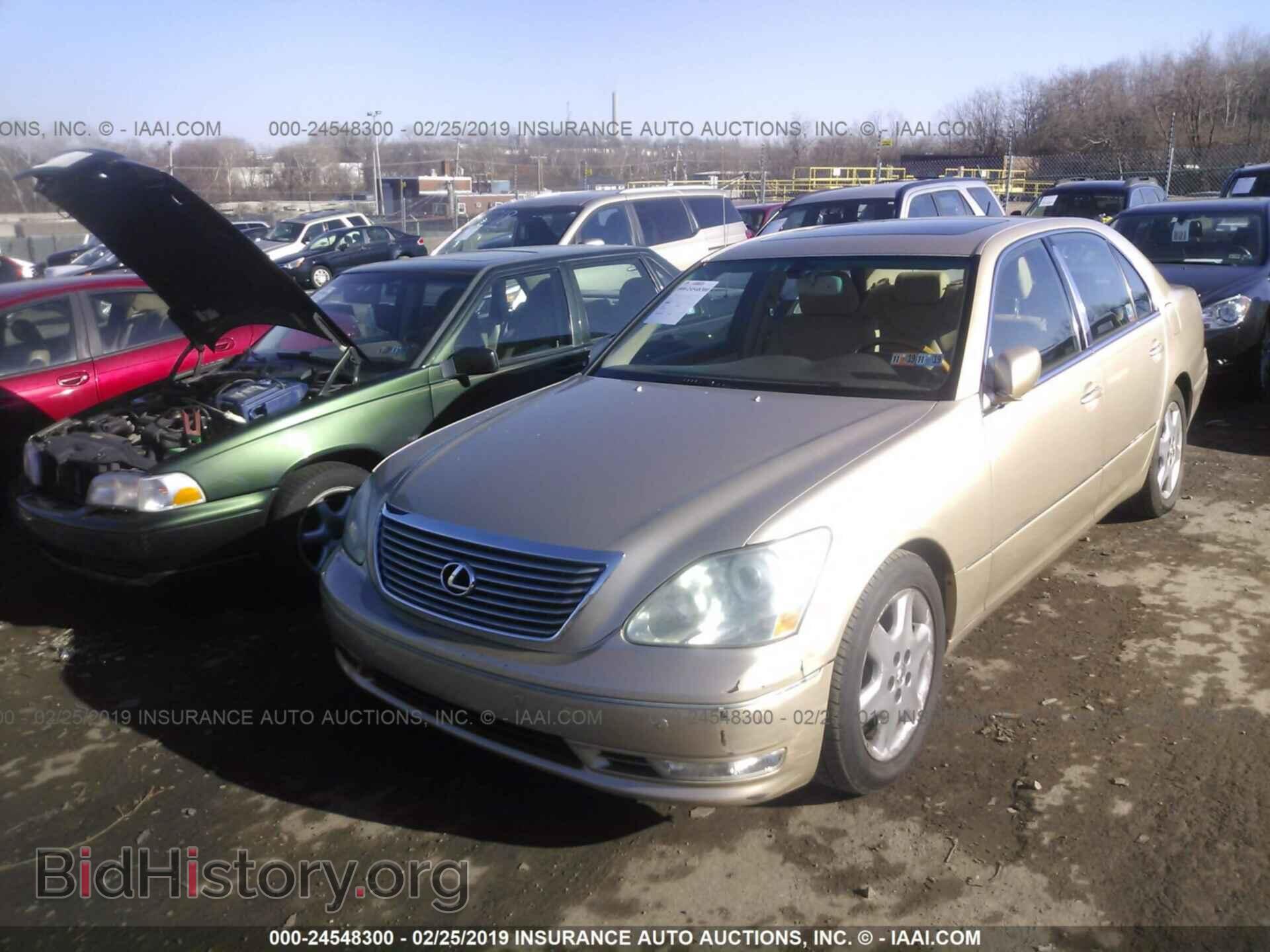 2004 LEXUS LS - VIN: JTHBN36F140126220 - Фото 2