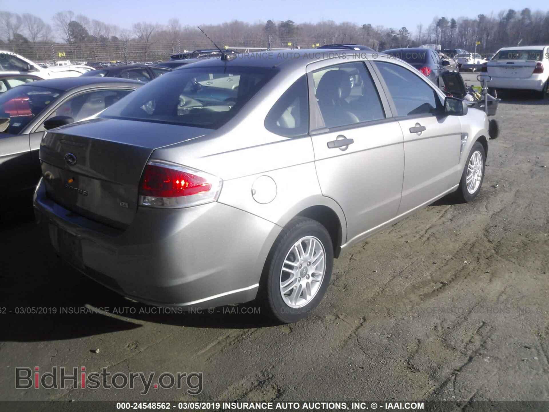 2008 FORD FOCUS - VIN: 1FAHP35N28W258619 - Фото 4
