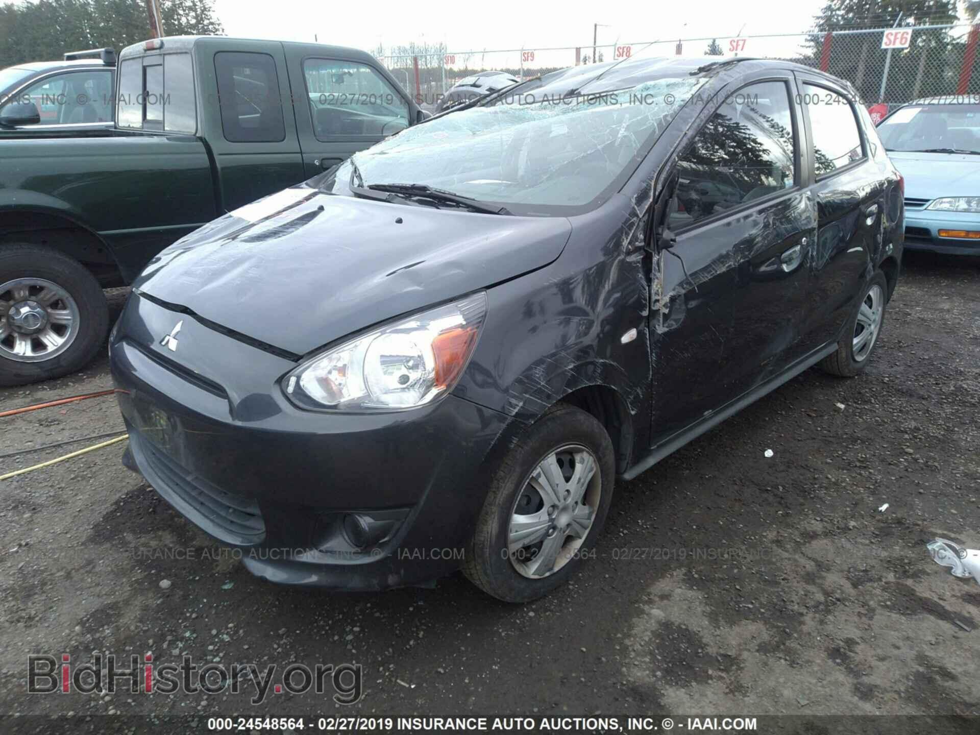 2014 MITSUBISHI MIRAGE - VIN: ML32A3HJ4EH021532 - Фото 2